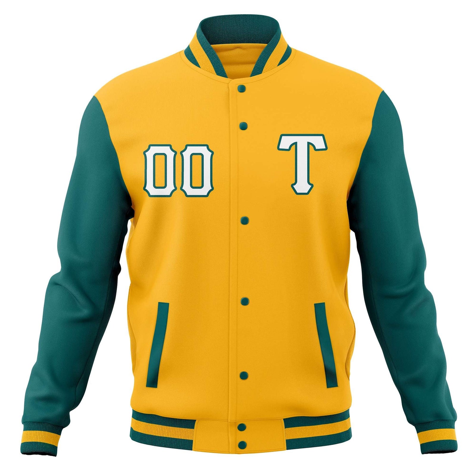 Custom Full-Snap Casual Baseball Coats Varsity Letterman Jackets