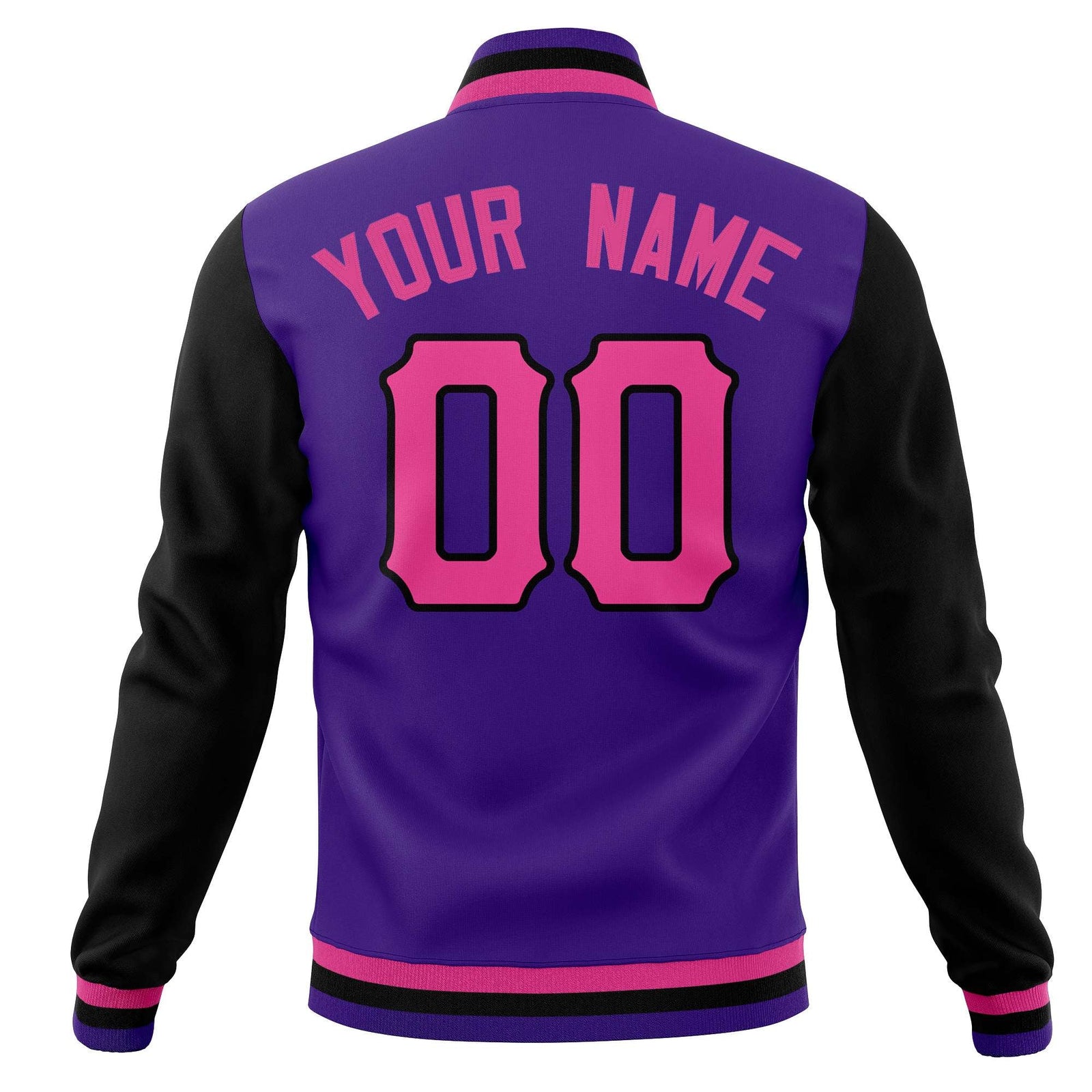 Custom Full-Snap Casual Baseball Coats Varsity Letterman Jackets