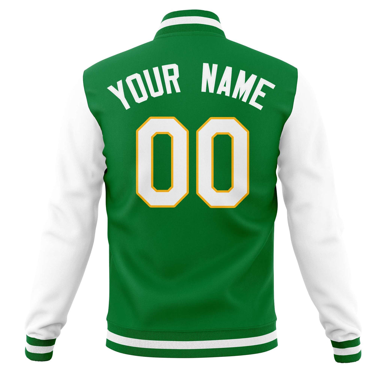 Custom Letterman Varsity Jacket Stitched Full-Snap Baseball Coats