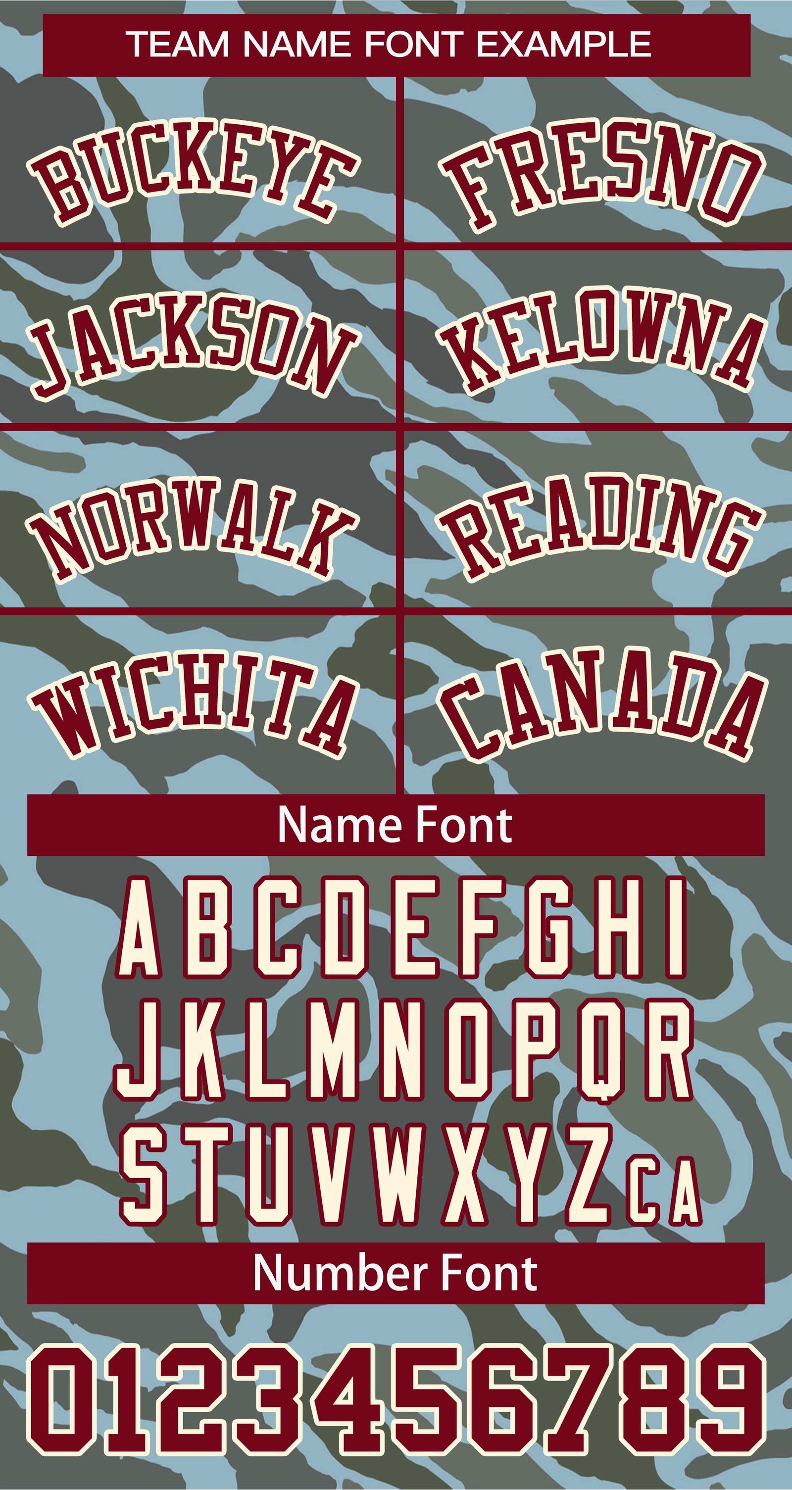 Custom Crimson White Camo Varsity Full-Snap Letterman Bomber Jacket