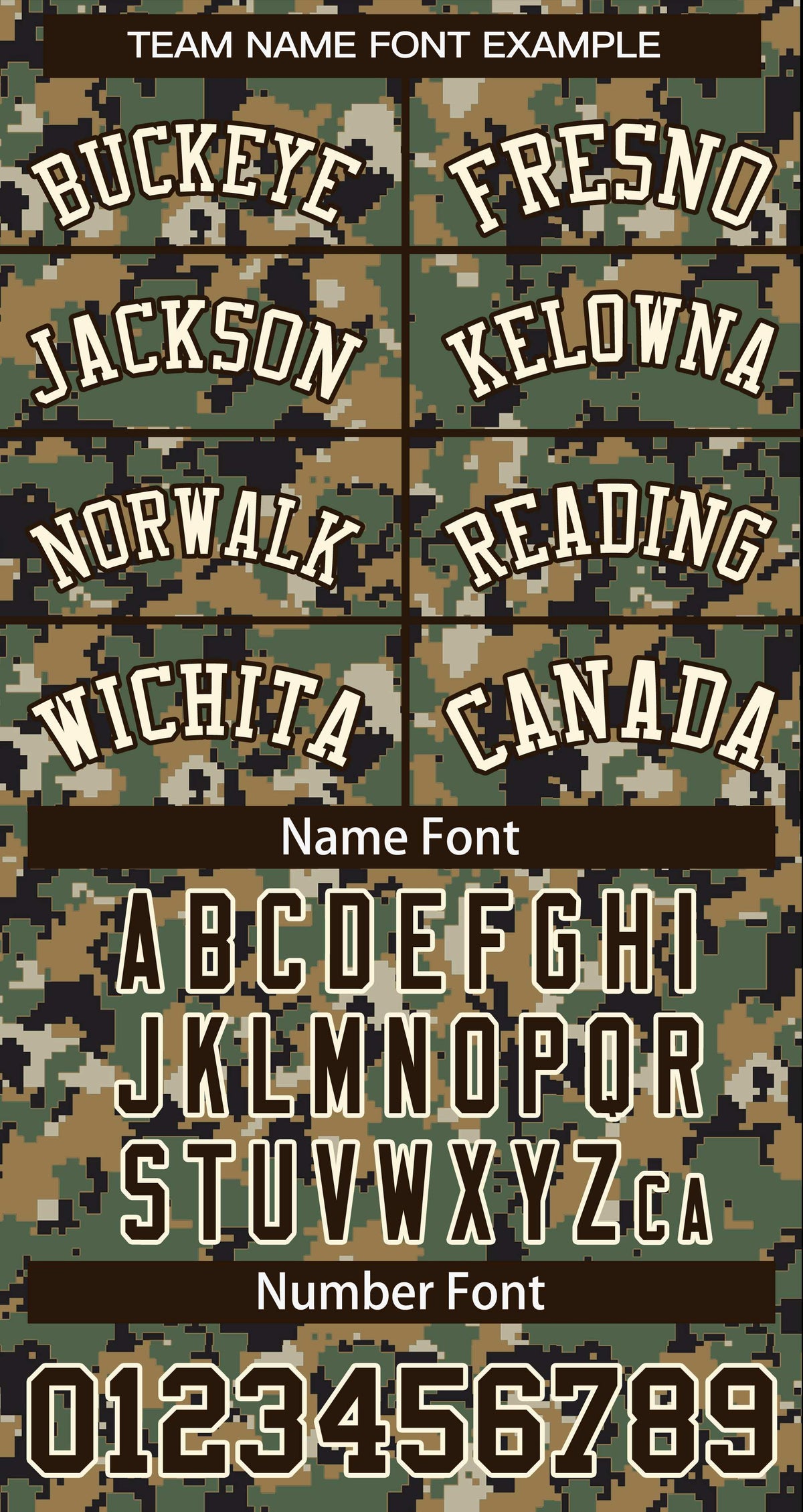 Custom Brown Cream Camo Varsity Full-Snap Letterman Bomber Jacket