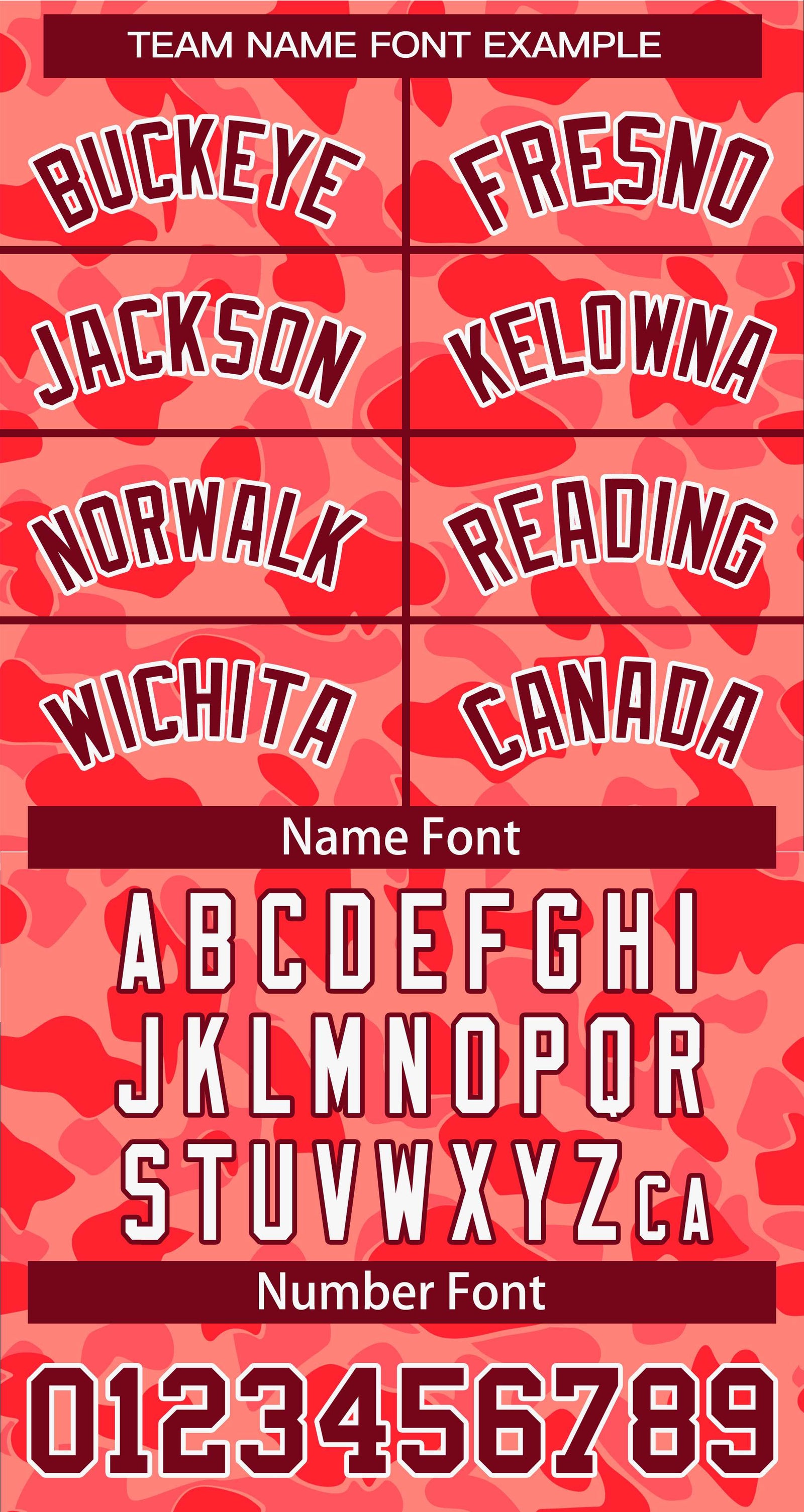 Custom Crimson White Camo Varsity Full-Snap Letterman Bomber Jacket