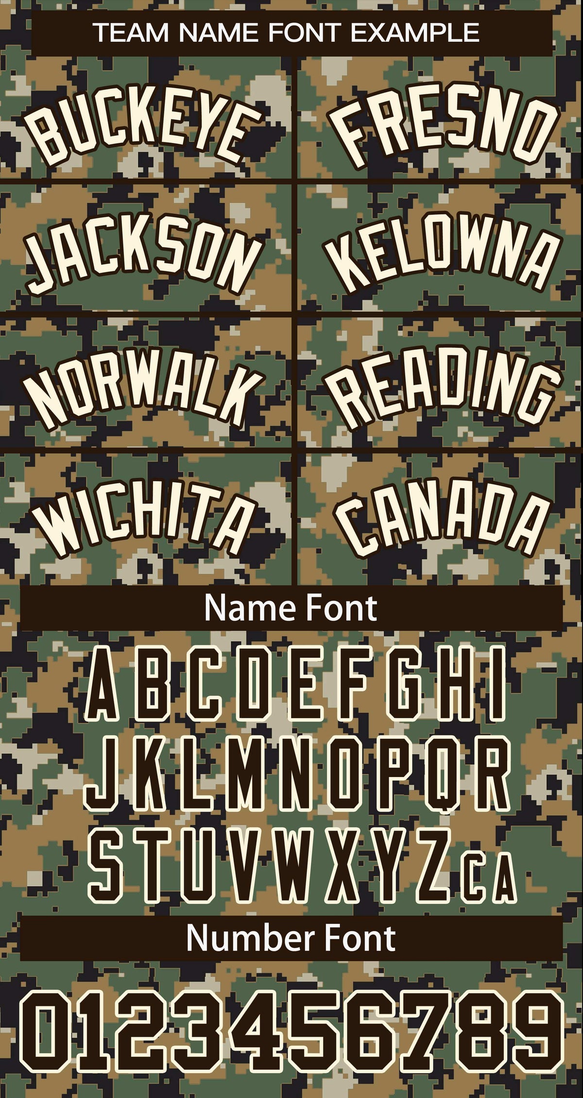 Custom Brown Cream Camo Varsity Full-Snap Letterman Bomber Jacket