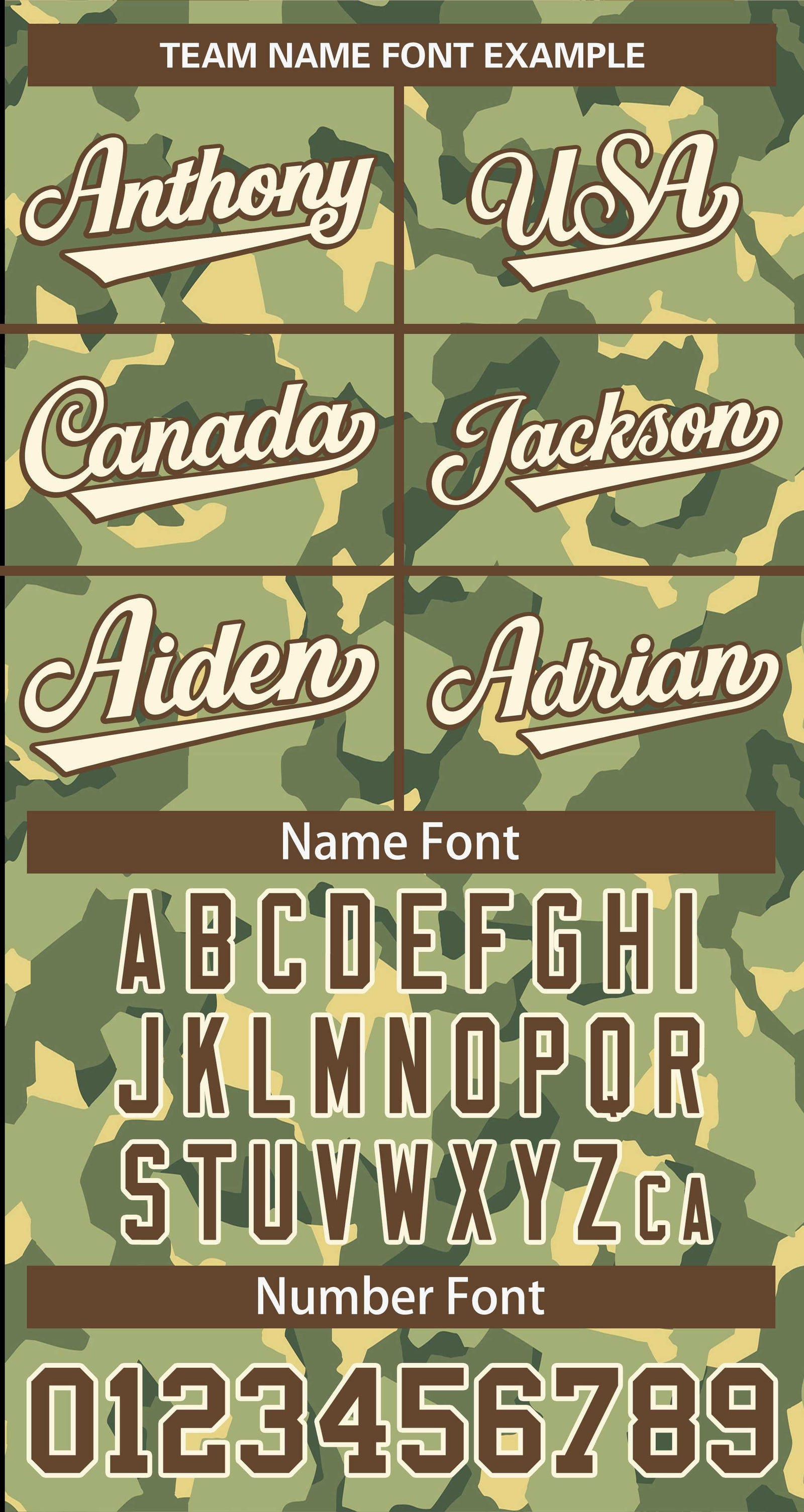 Custom Brown White Camo Varsity Full-Snap Letterman Bomber Jacket