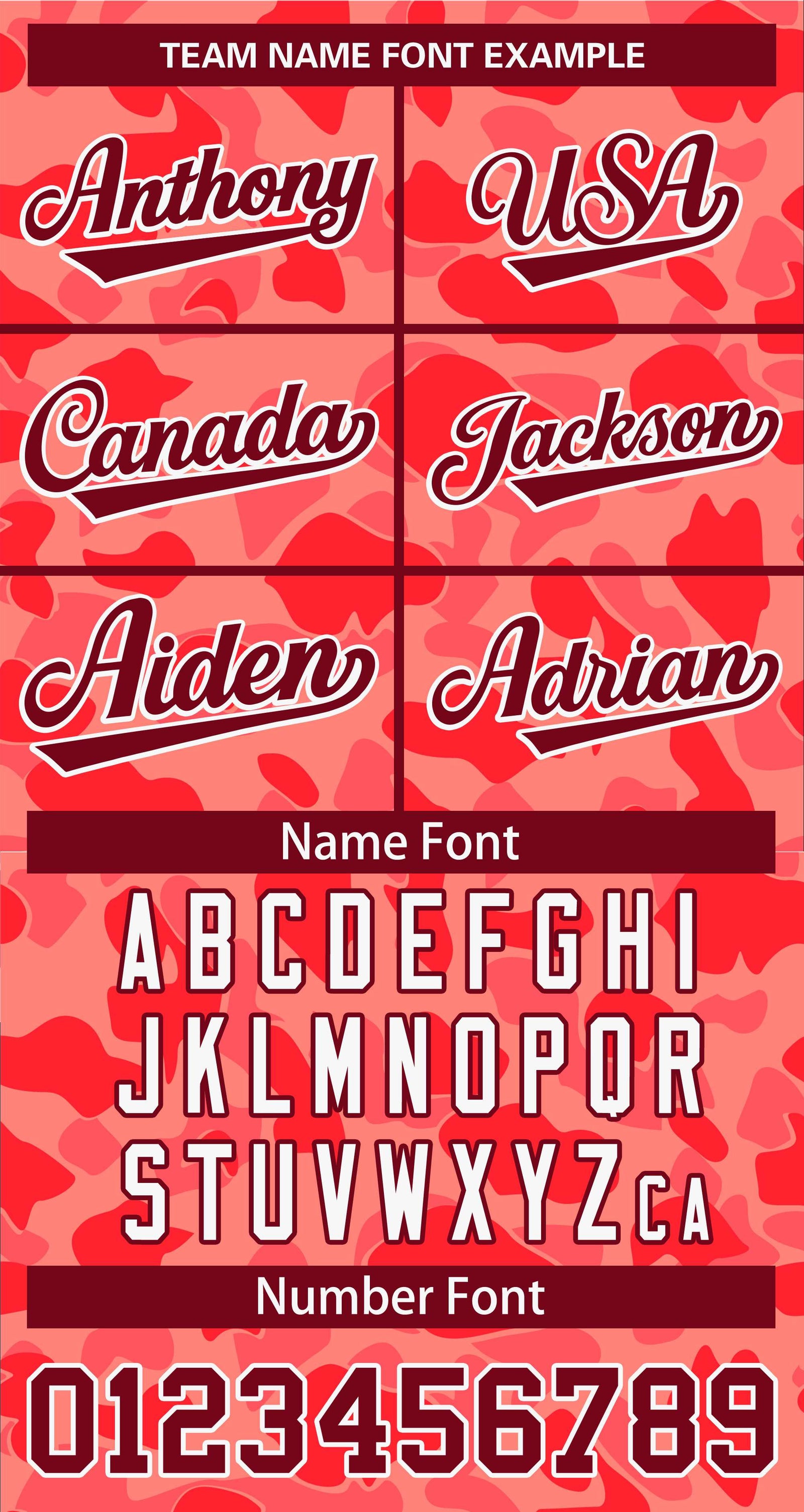 Custom Crimson White Camo Varsity Full-Snap Letterman Bomber Jacket