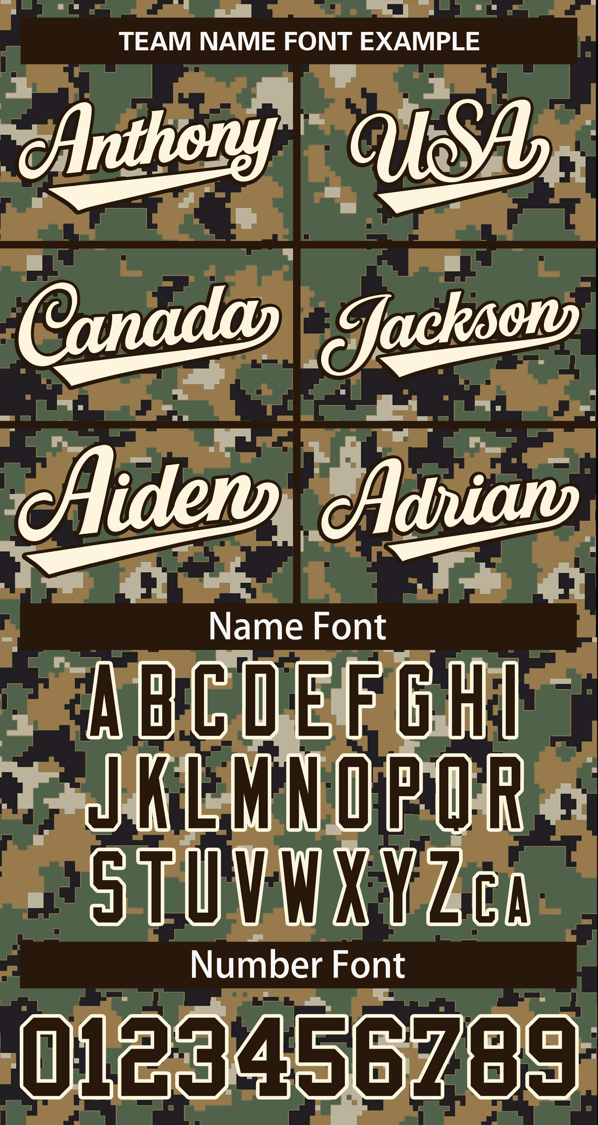 Custom Brown Cream Camo Varsity Full-Snap Letterman Bomber Jacket