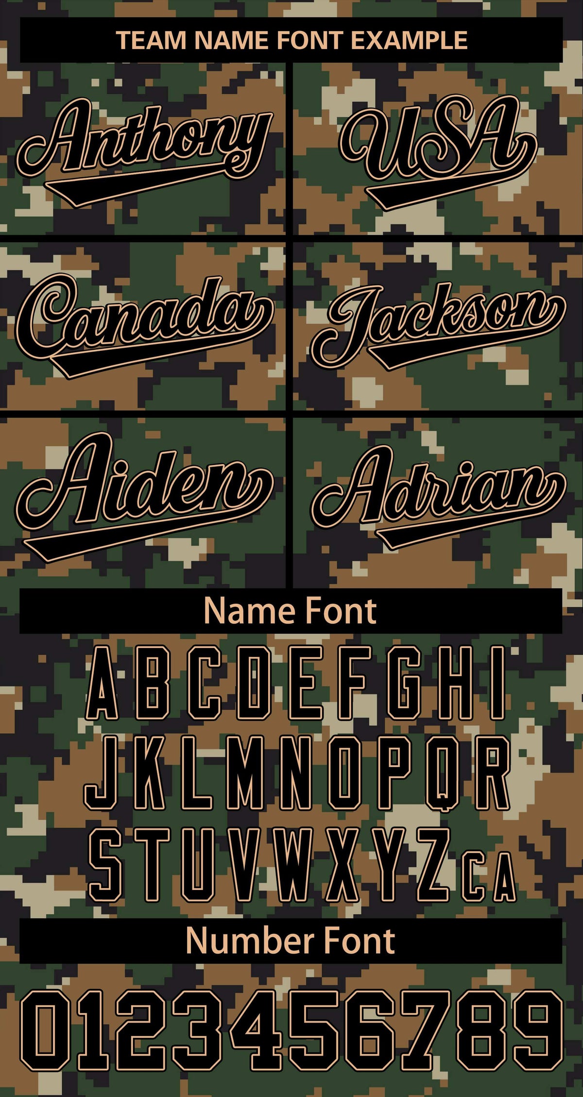 Custom Brown Black Camo Varsity Full-Snap Letterman Bomber Jacket