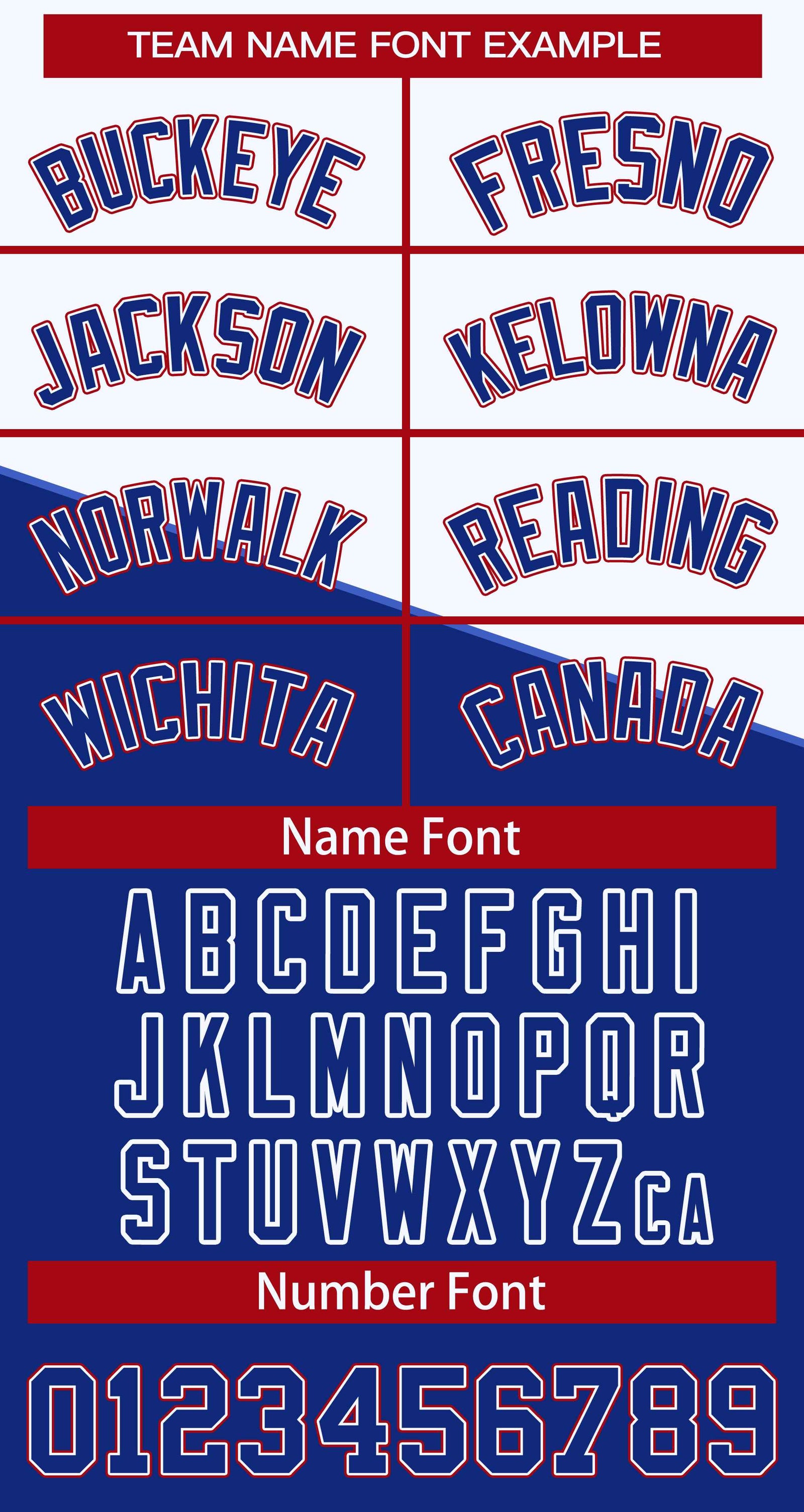 Custom Royal White-Red Color Block Bomber Varsity Full-Snap Baseball Jacket