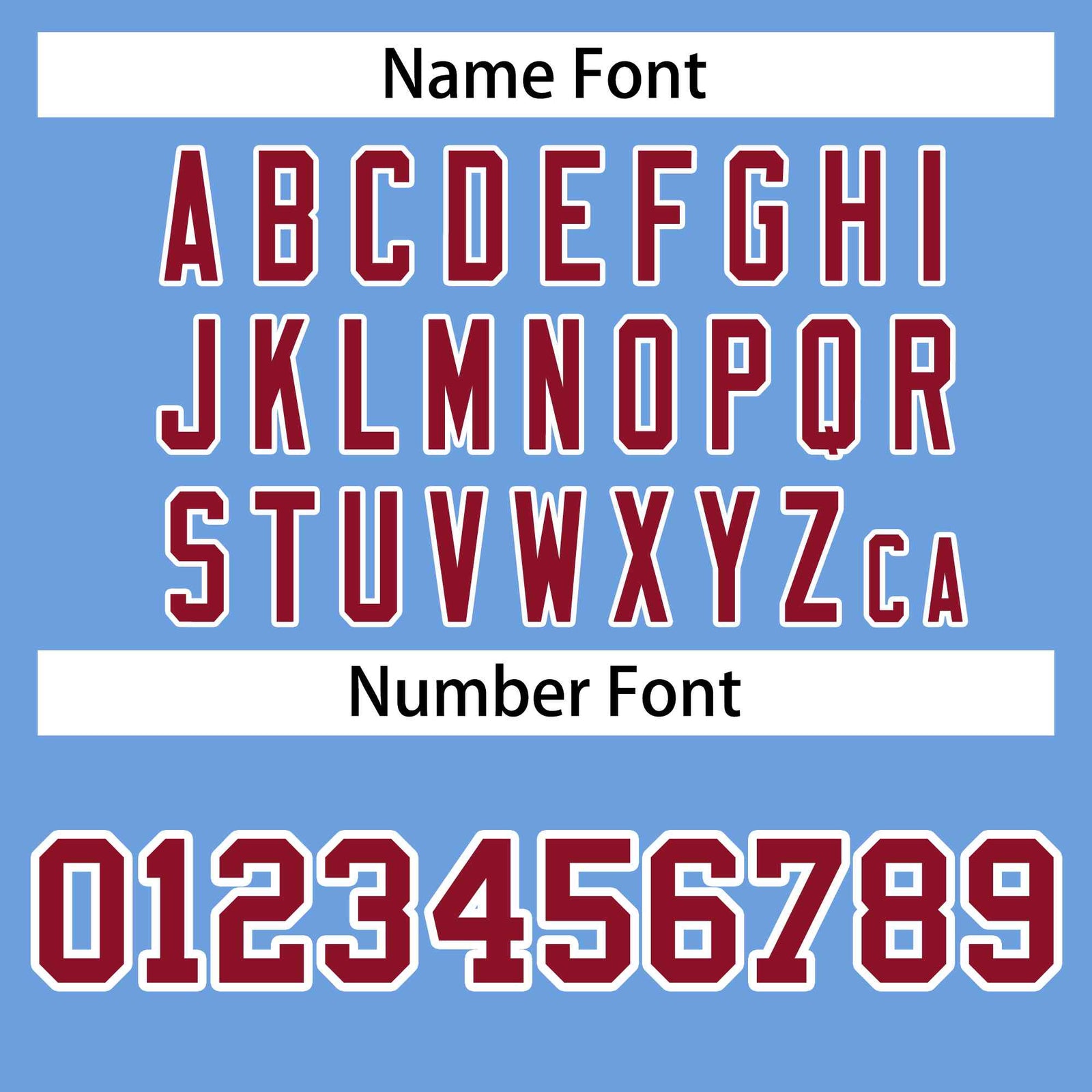 Custom Powder Blue Crimson-White Raglan Sleeves Varsity Full-Snap Letterman Jacket