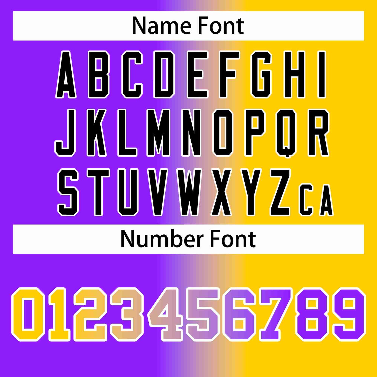 Custom Yellow Purple-White Gradient Fashion Letterman Bomber Varsity Jacket