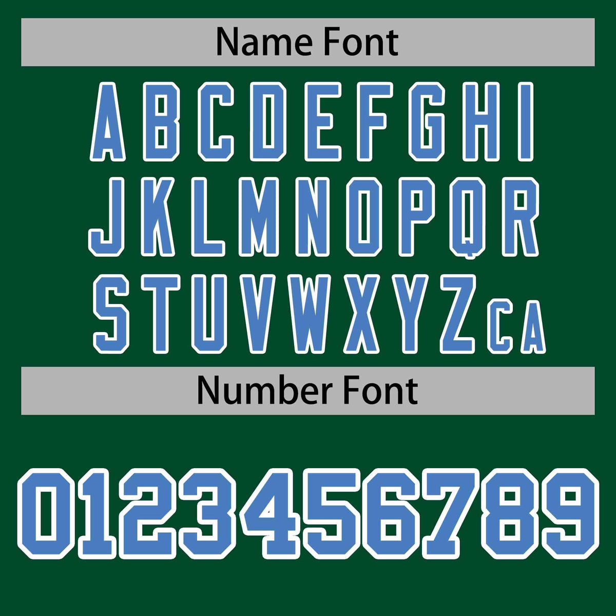 Custom Green Powder Blue-White Classic Style Varsity Full-Snap Letterman Jacket