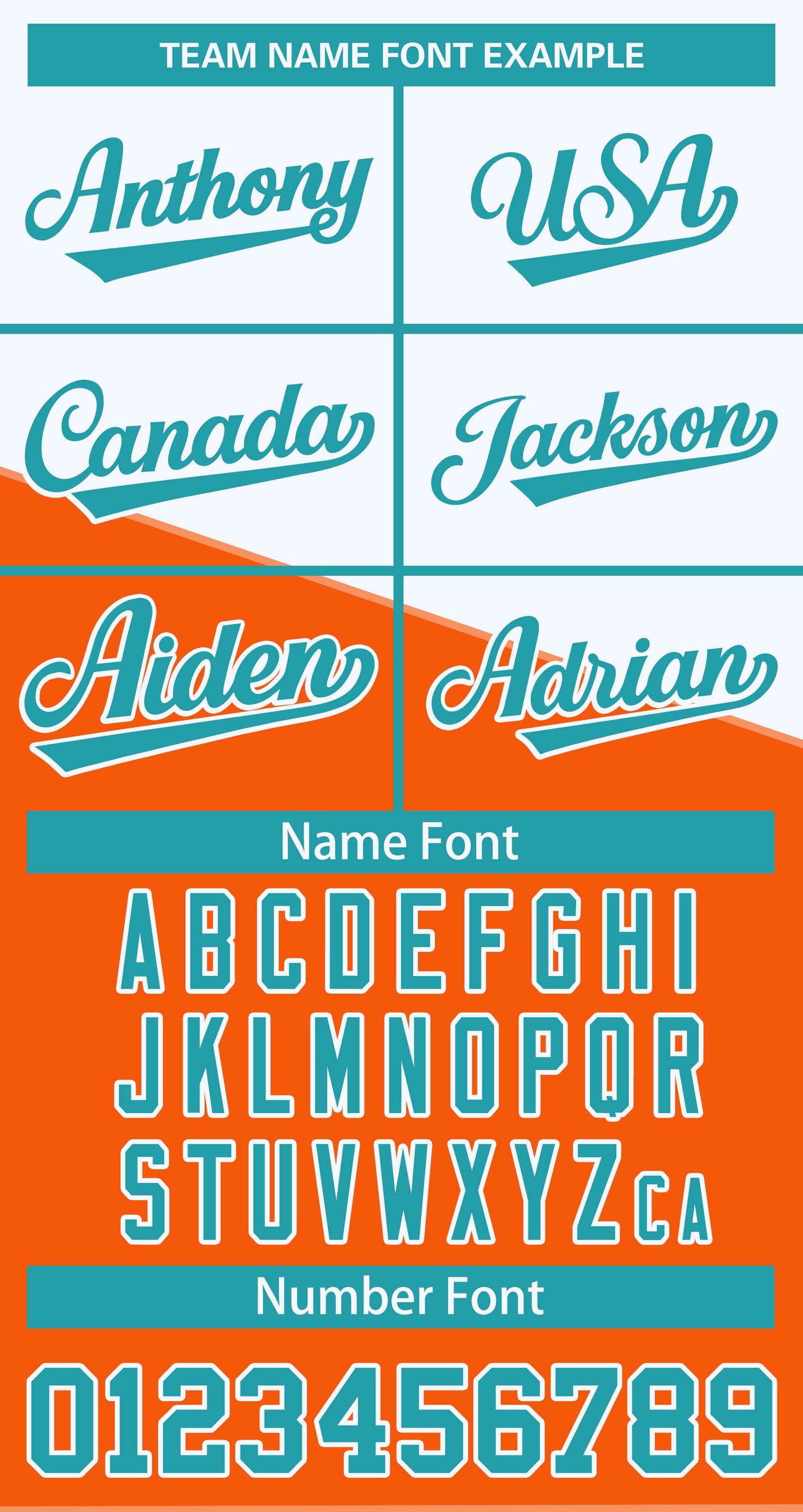 Custom Orange White-Aqua Color Block Bomber Varsity Full-Snap Baseball Jacket