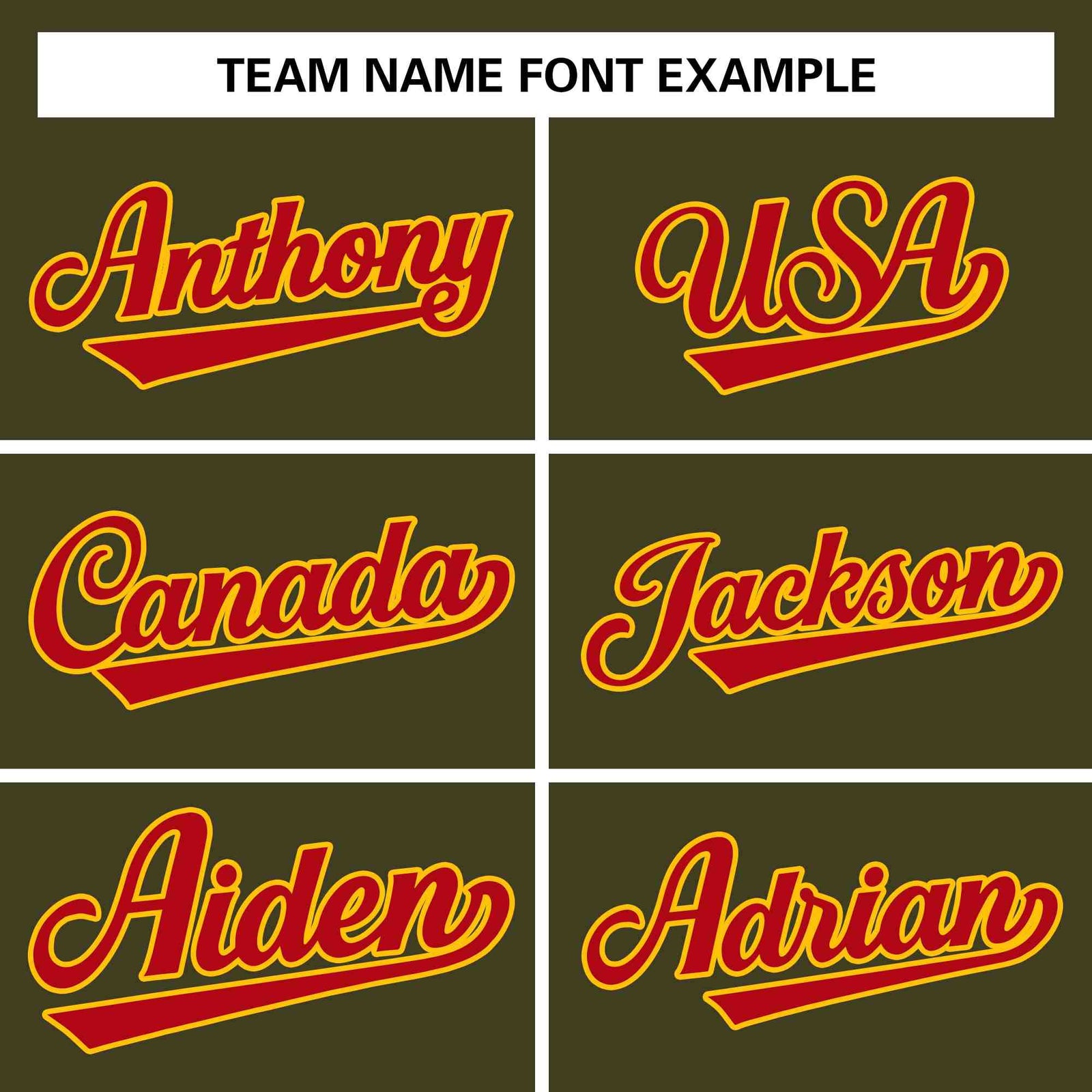 Custom Olive Red-Gold Classic Style Varsity Full-Snap Letterman Jacket