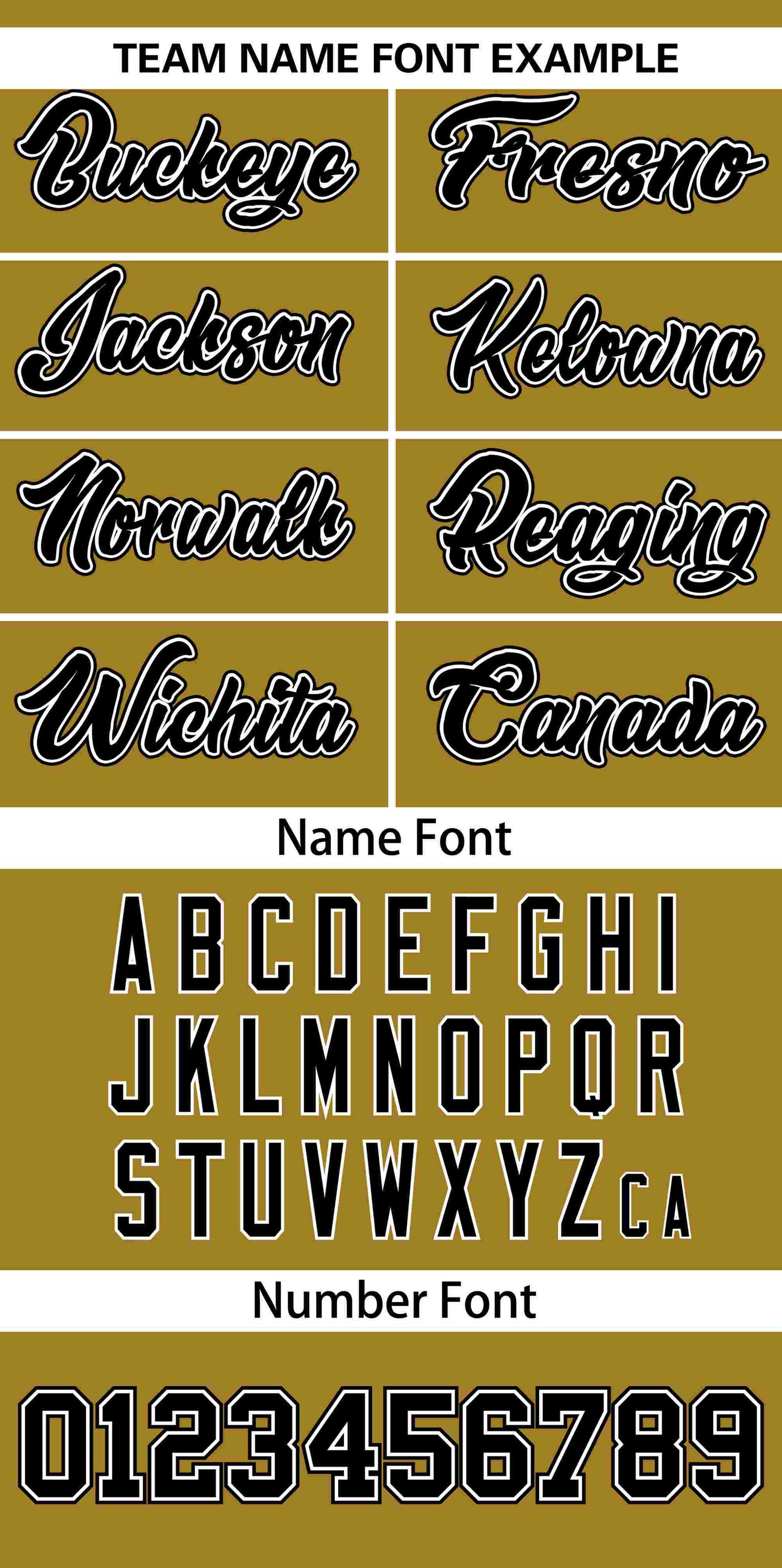 Custom Old Gold Black-White Varsity Full-Snap Classic Style Letterman Baseball Jacket