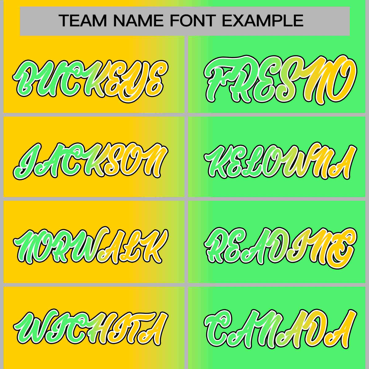 Custom Yellow Neon Green-White Gradient Fashion Letterman Bomber Varsity Jacket