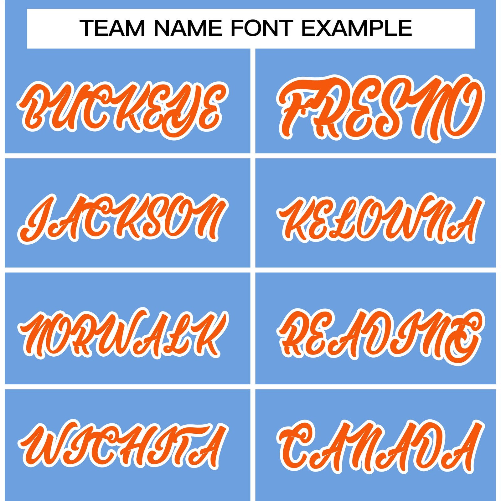 Custom Powder Blue Orange-White Personalized Stripe Fashion Letterman Bomber Varsity Jacket