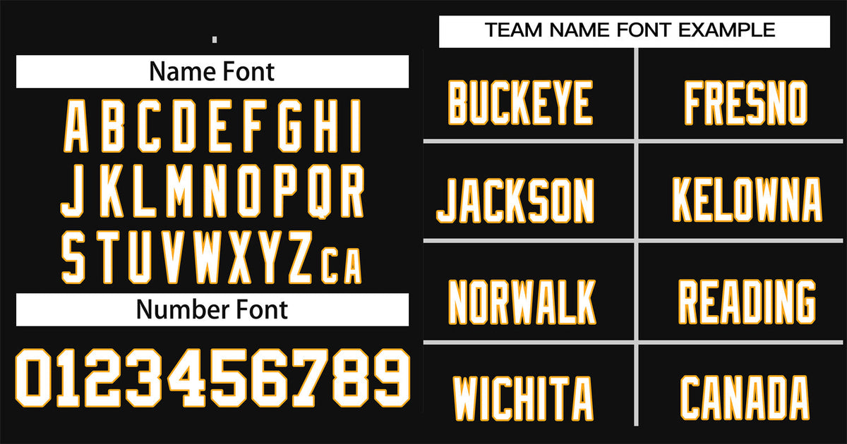 Custom Black White-Yellow Classic Style Authentic Baseball Jersey