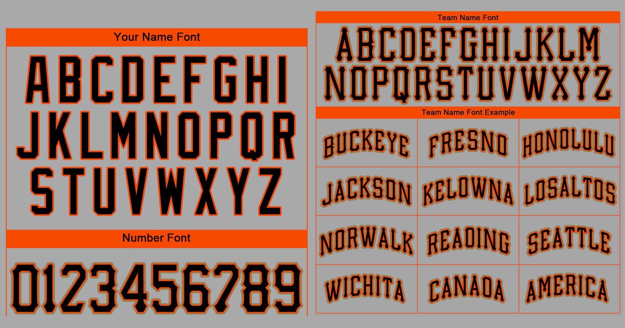 Custom Gray Black-Orange Classic Style Authentic Baseball Jersey