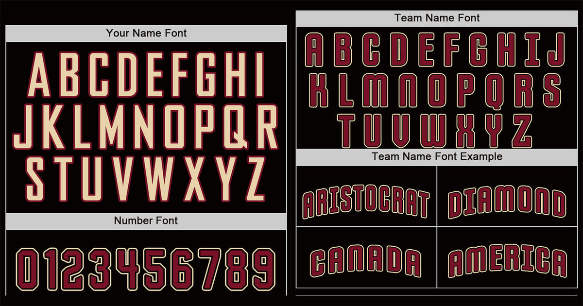 Custom Black Crimson-Cream Classic Style Authentic Baseball Jersey