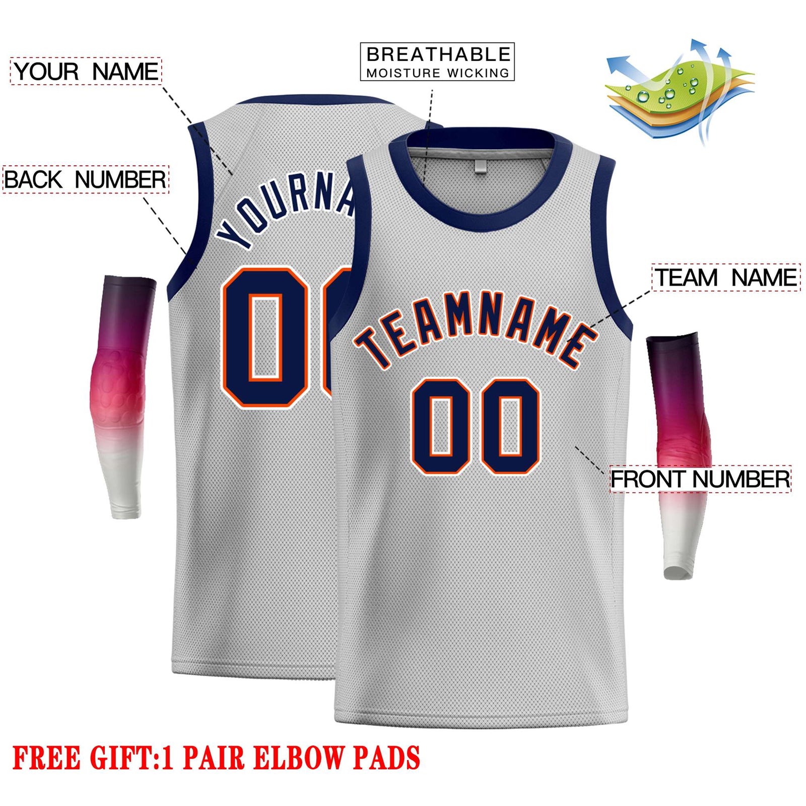 blank basketball jerseys