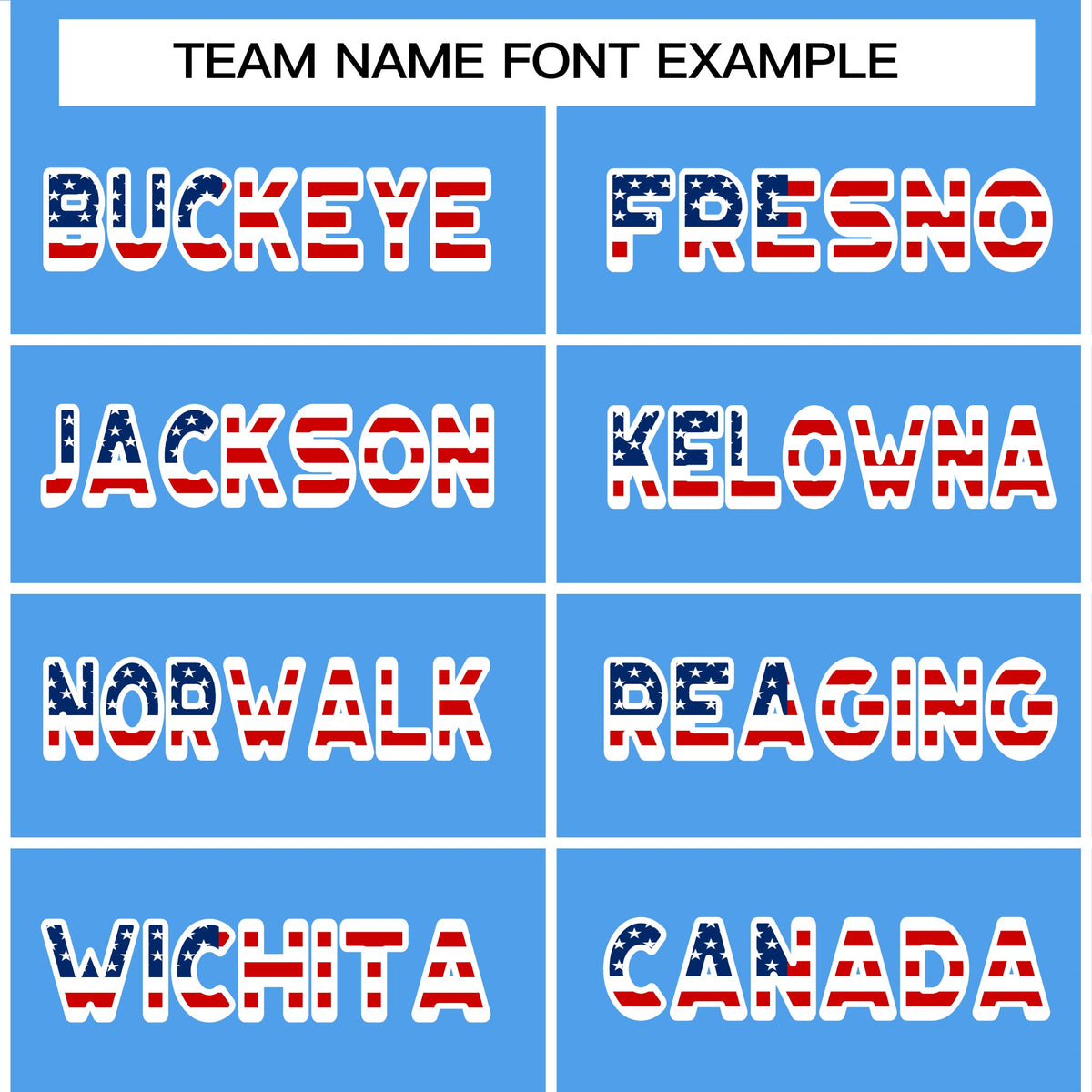 Custom Powder Blue White-Red American Flag Authentic Baseball Jersey