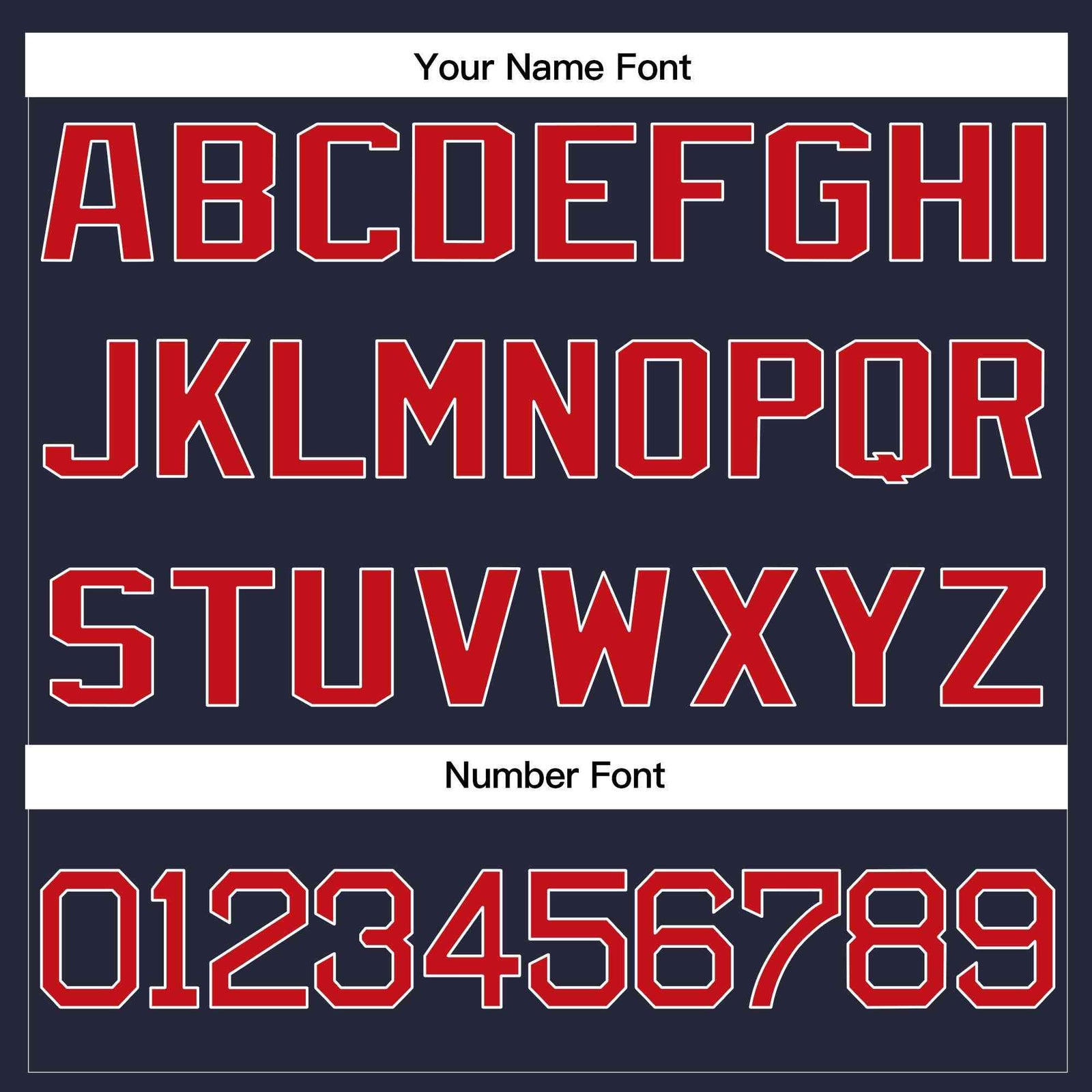 Custom Navy Red-White Classic Style Crew neck T-Shirts Full Sublimated