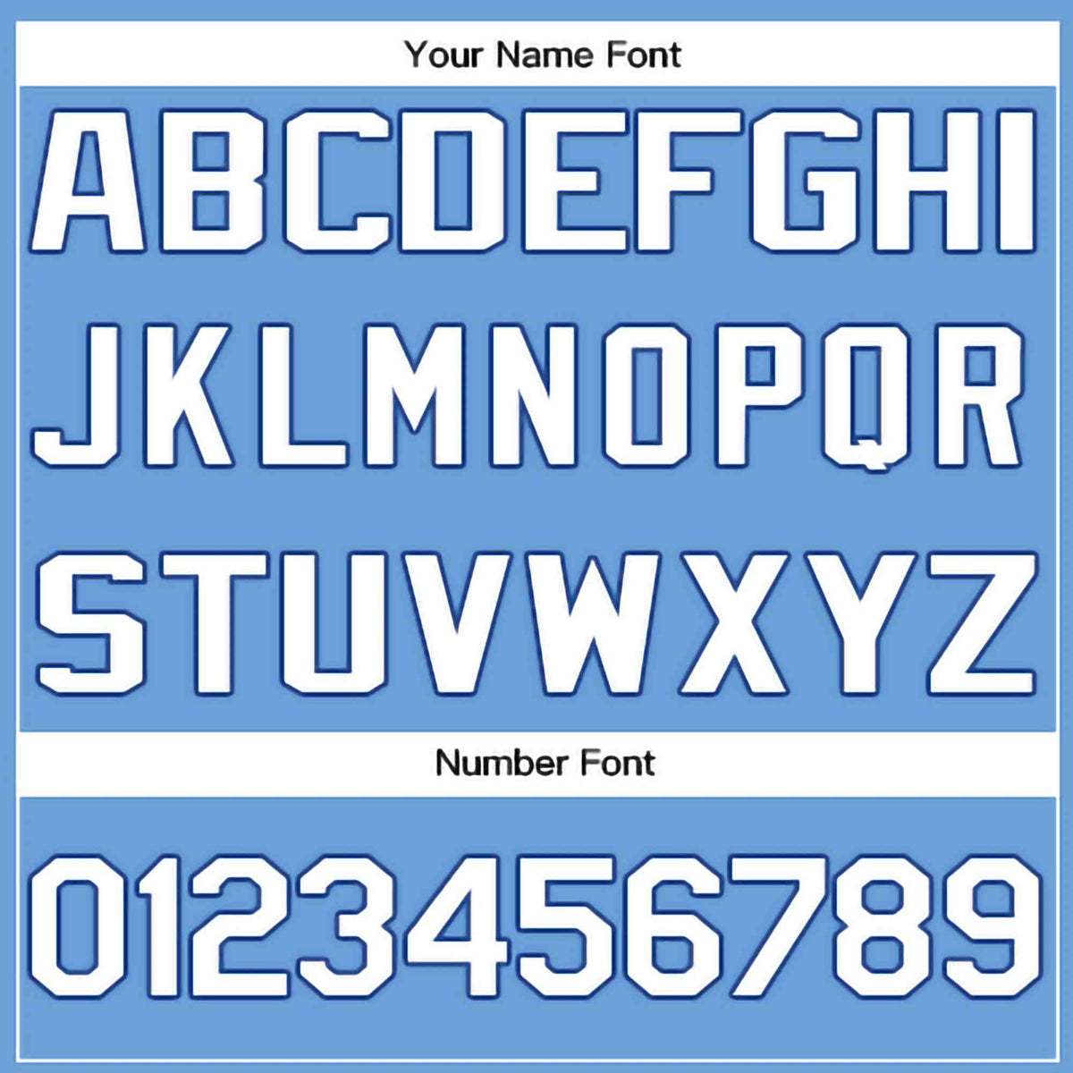 Custom Light Blue White-Royal Classic Style Crew neck T-Shirts Full Sublimated