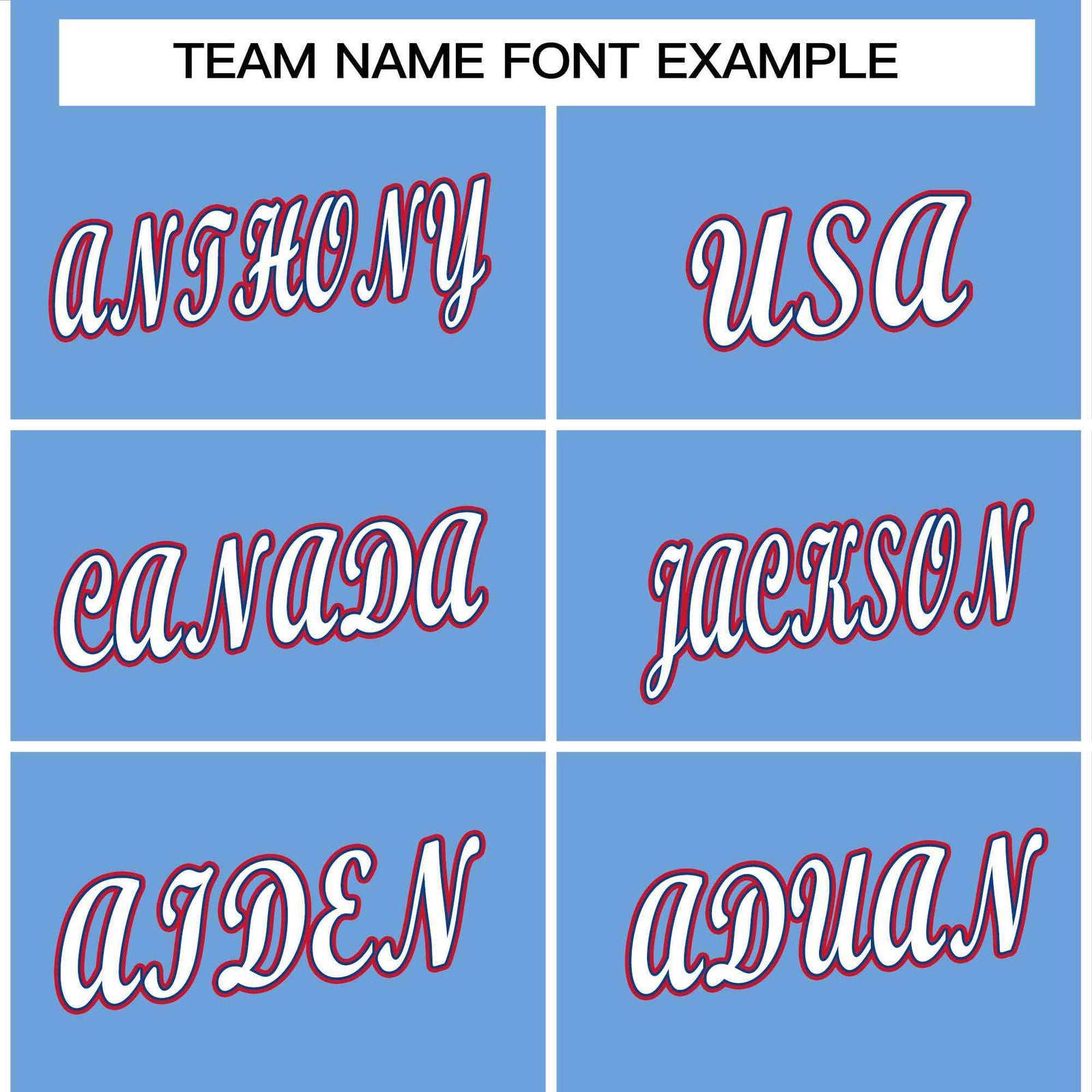 Custom Light Blue White-Navy Classic Style Crew neck T-Shirts Full Sublimated