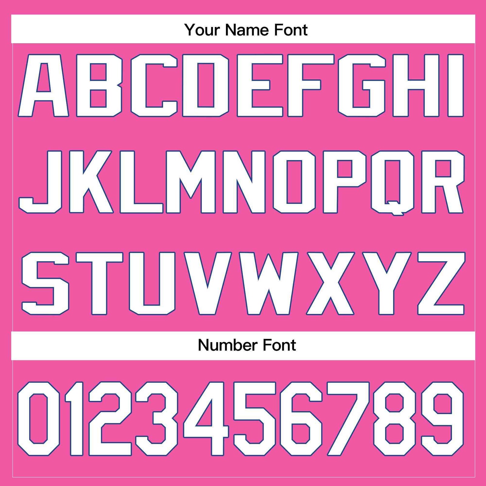 Custom Pink White-Royal Classic Style Crew neck T-Shirts Full Sublimated