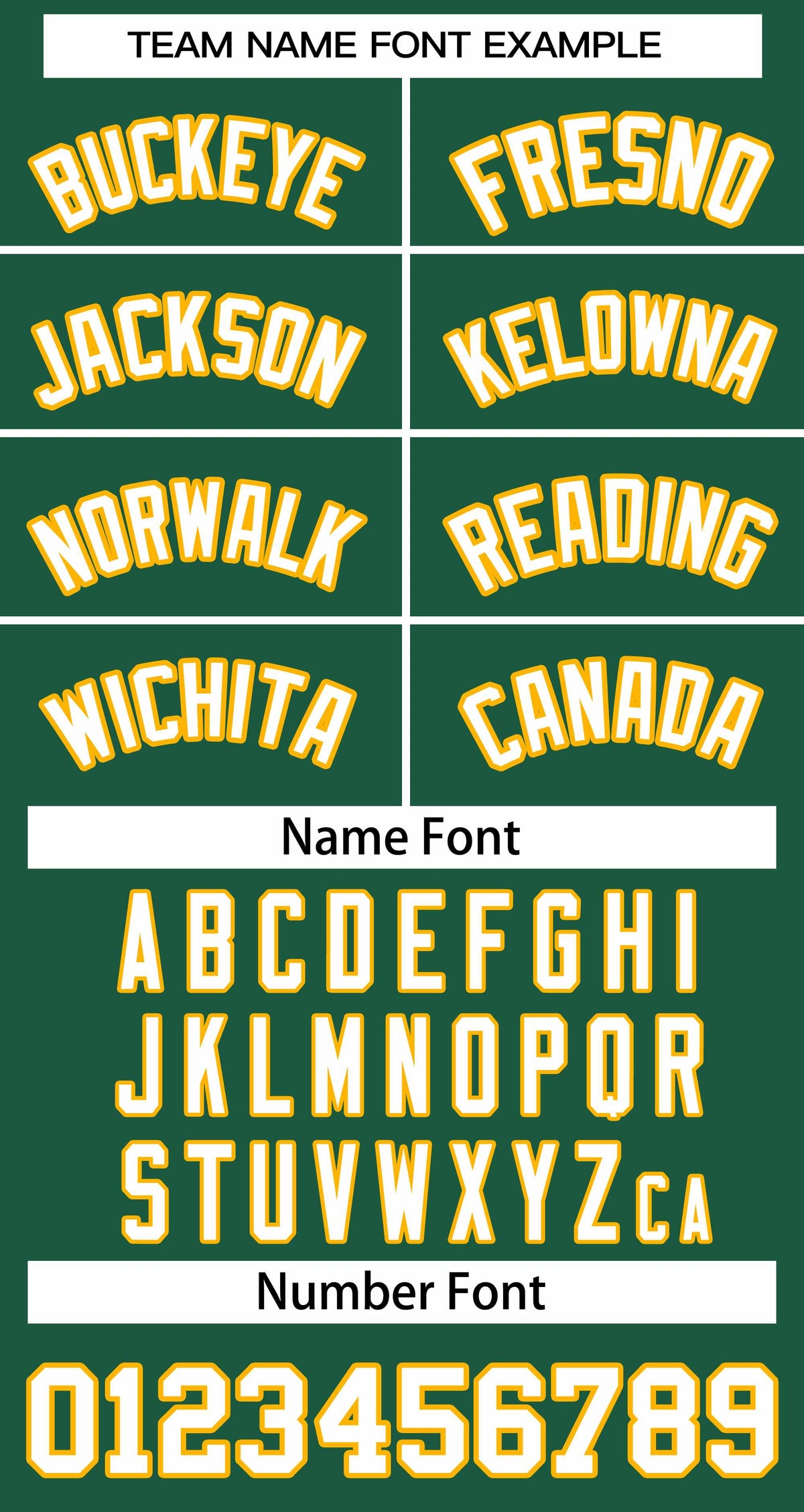 Custom Green White Gold Classic Style Baseball Jersey for Women