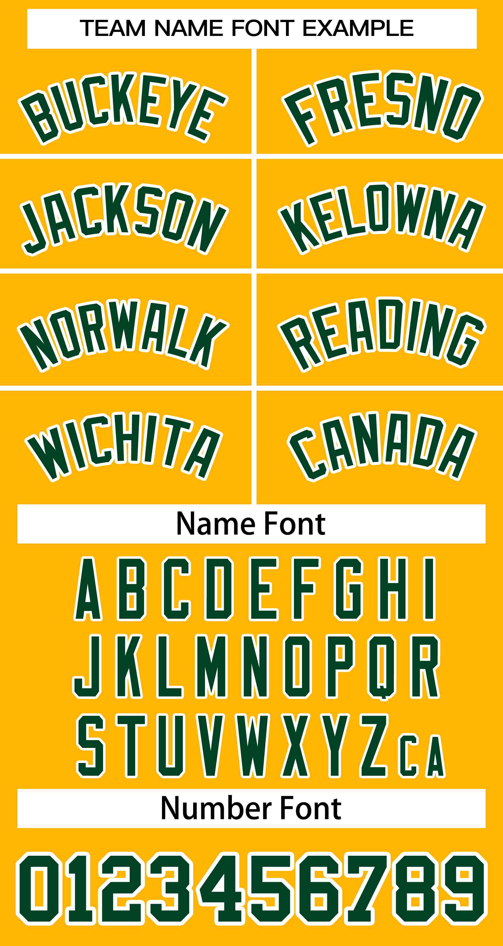 Custom Gold Green-White Classic Style Authentic Two-Button Softball Jersey