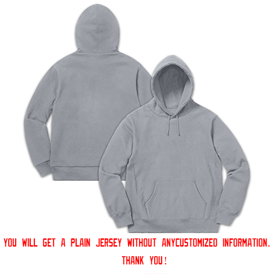 Custom Gray Royal-White Classic Style Sweatshirt Fashion Hoodie Uniform