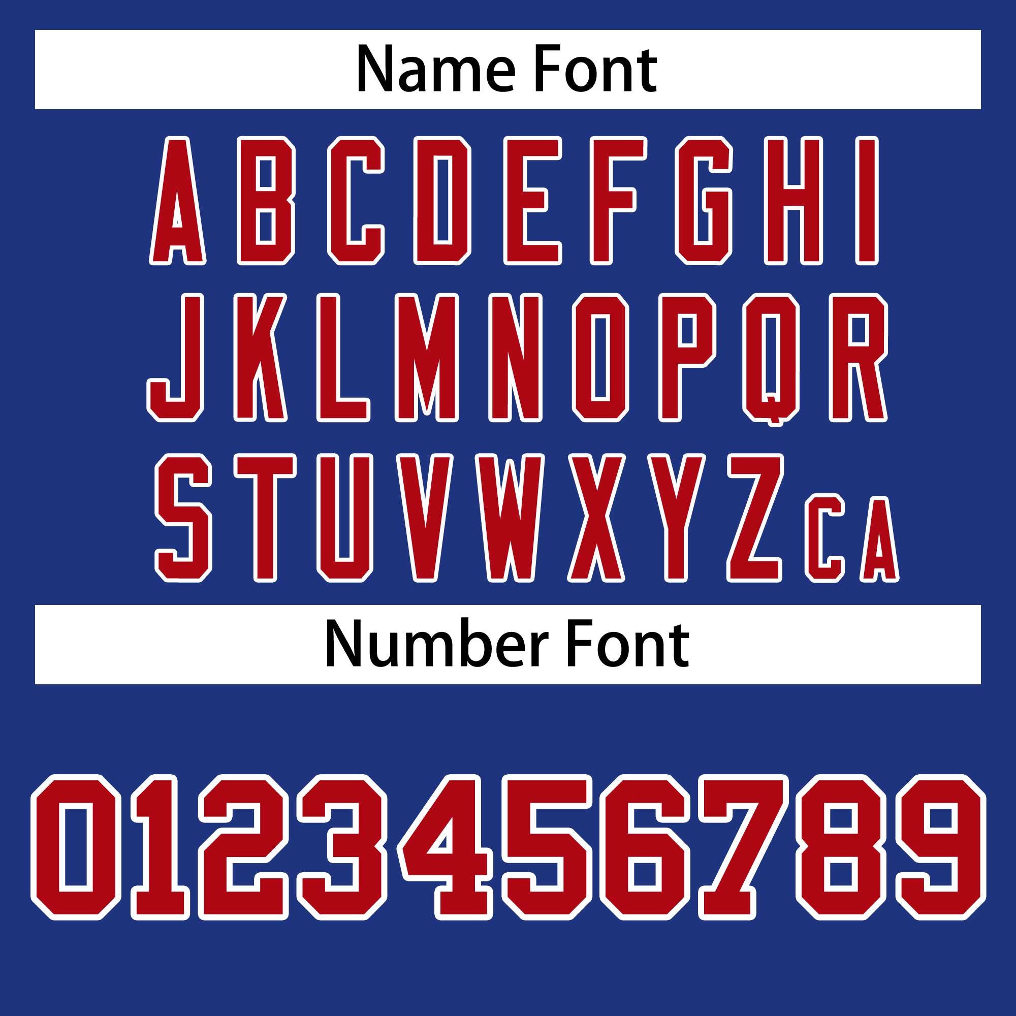 custom youth hoodies name and number font