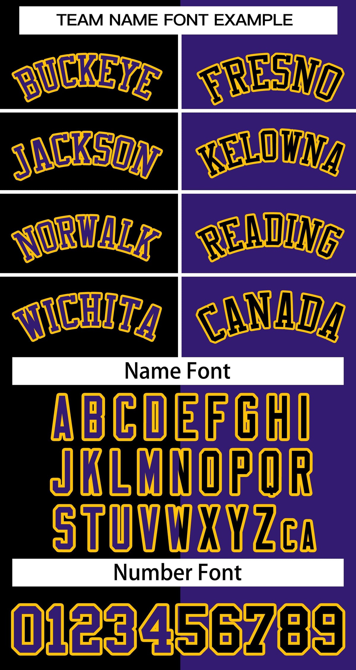 Custom Black Purple Purple-Gold Split Fashion Stitched Sportwear Pullover Hoodie