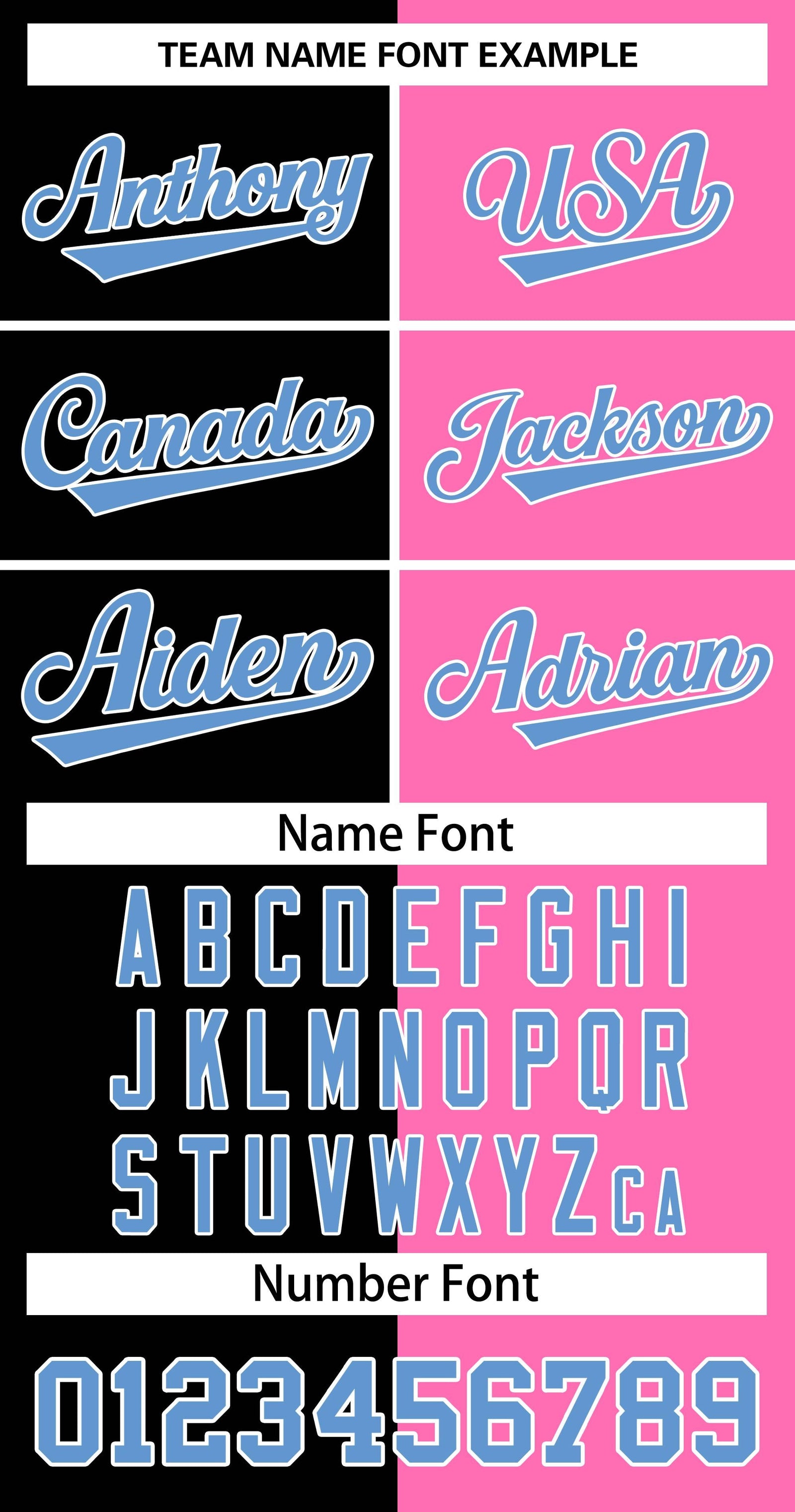 Custom Black Pink Light Blue-White Split Fashion Stitched Sportwear Pullover Hoodie