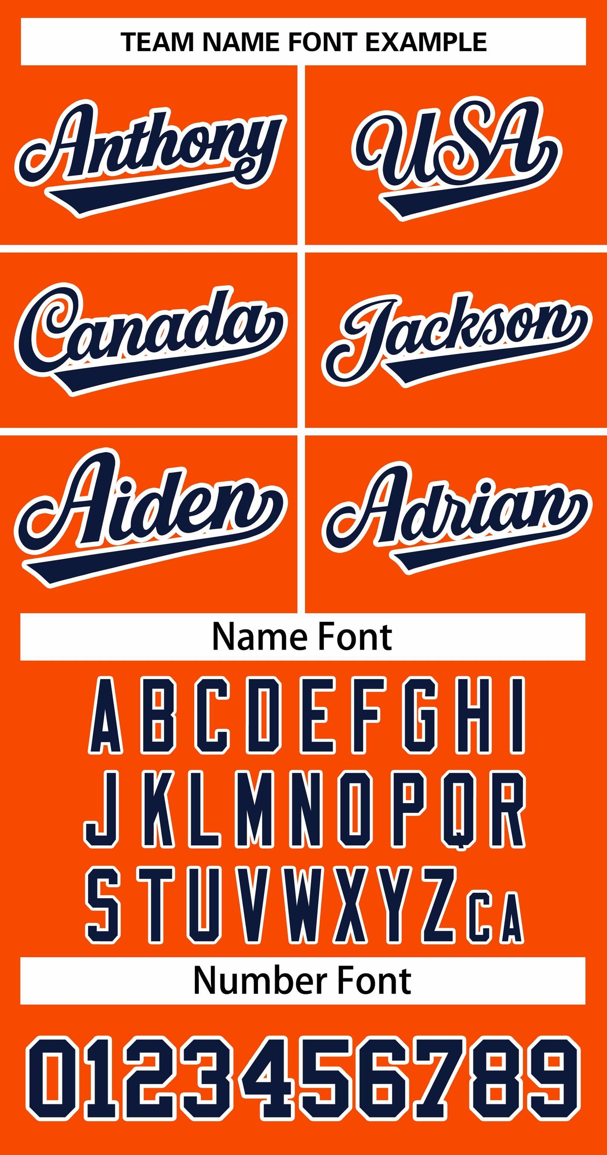 Custom Orange Navy White Classic Style Baseball Jersey for Women