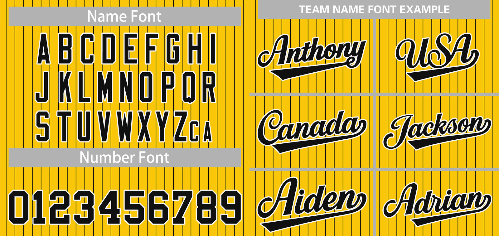 Custom Yellow Black-White Stripe Fashion Authentic Baseball Jersey