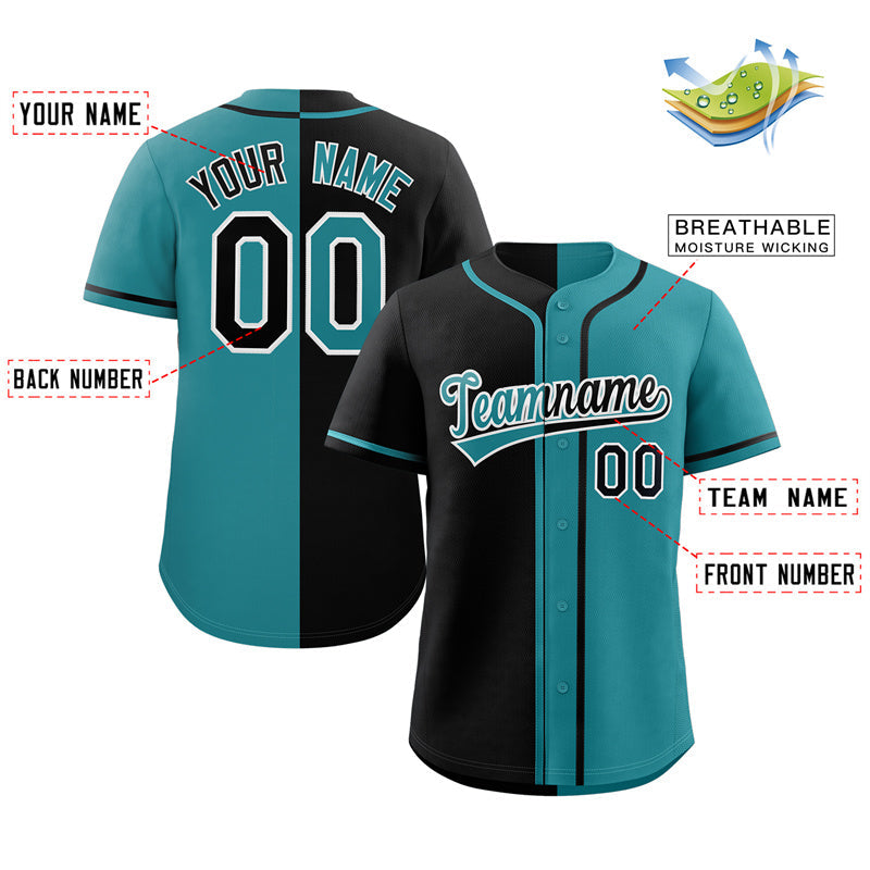 Aqua Baseball Jersey
