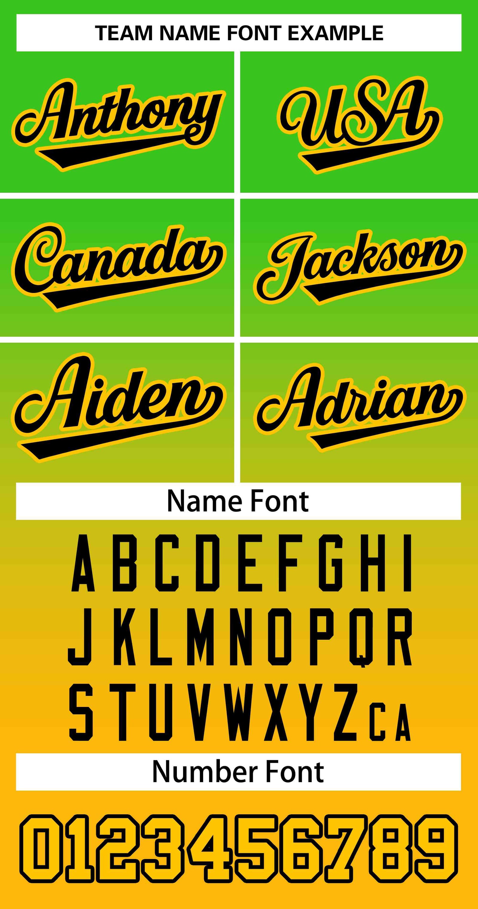 Custom Neon Green Gold Black-Gold Gradient Fashion Authentic Two-Button Softball Jersey