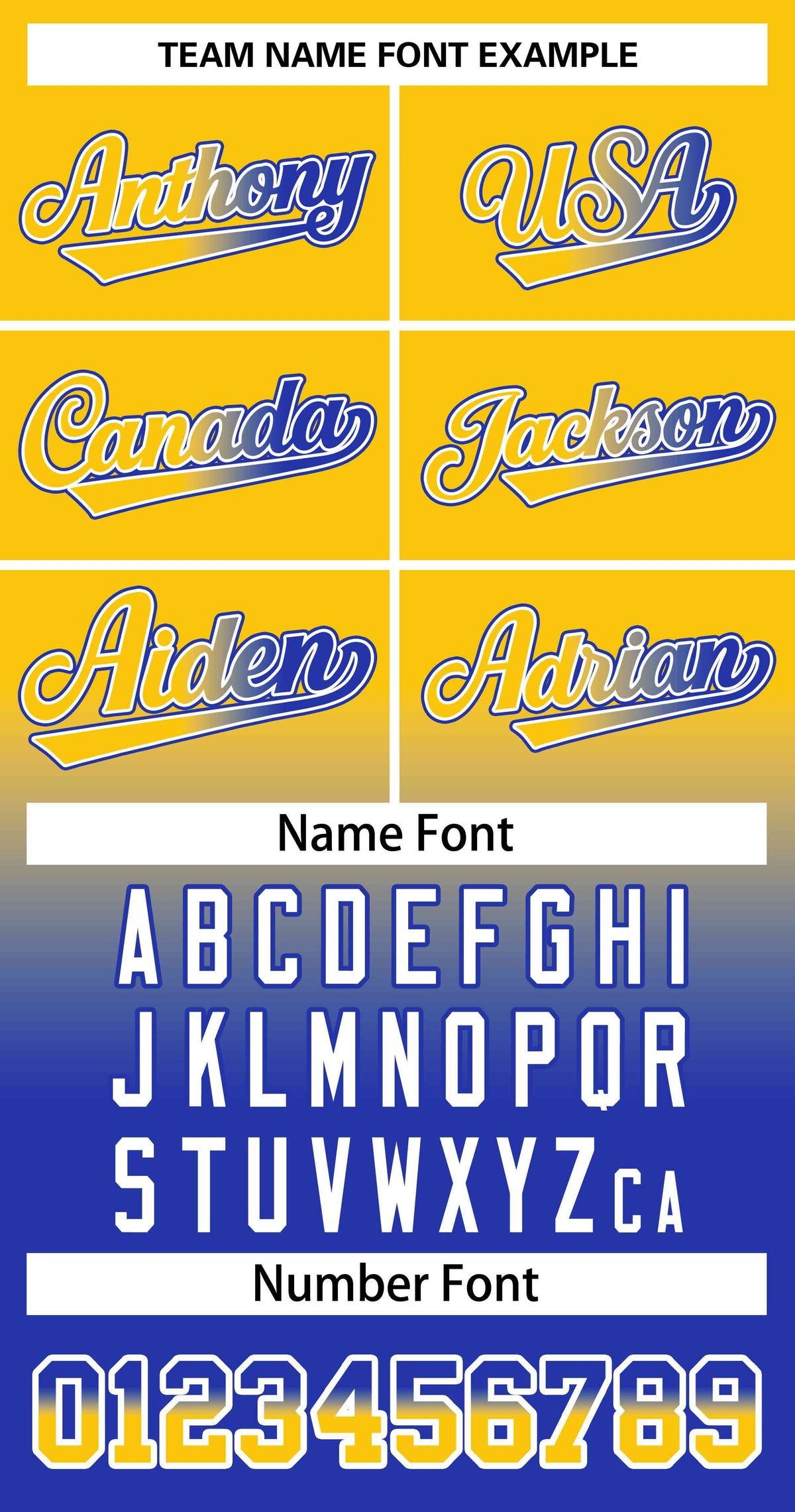 Custom Gold Royal Gold-White Gradient Fashion Authentic Two-Button Softball Jersey