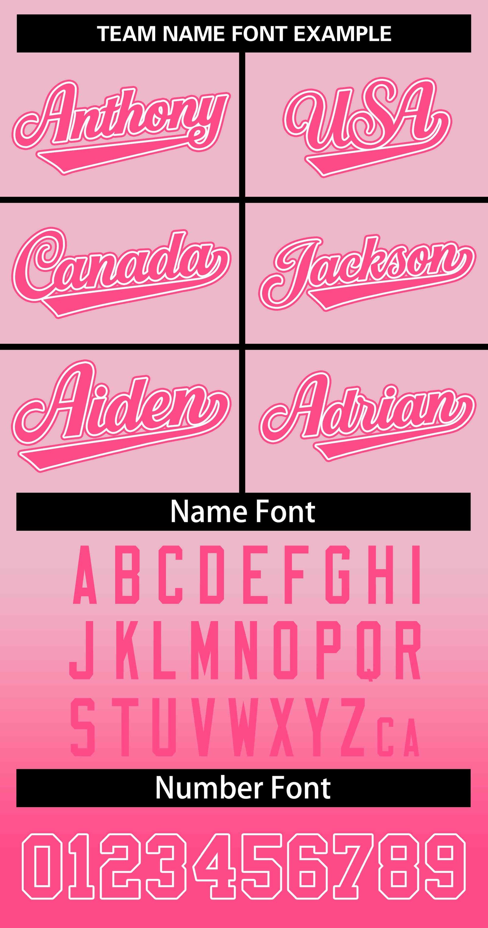 Custom Light Pink Pink Pink-White Gradient Fashion Authentic Two-Button Softball Jersey