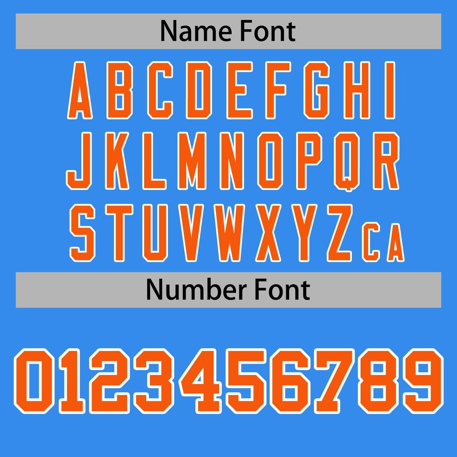 Custom Powder Blue Orange-White Classic Style Varsity Full-Snap Letterman Jacket