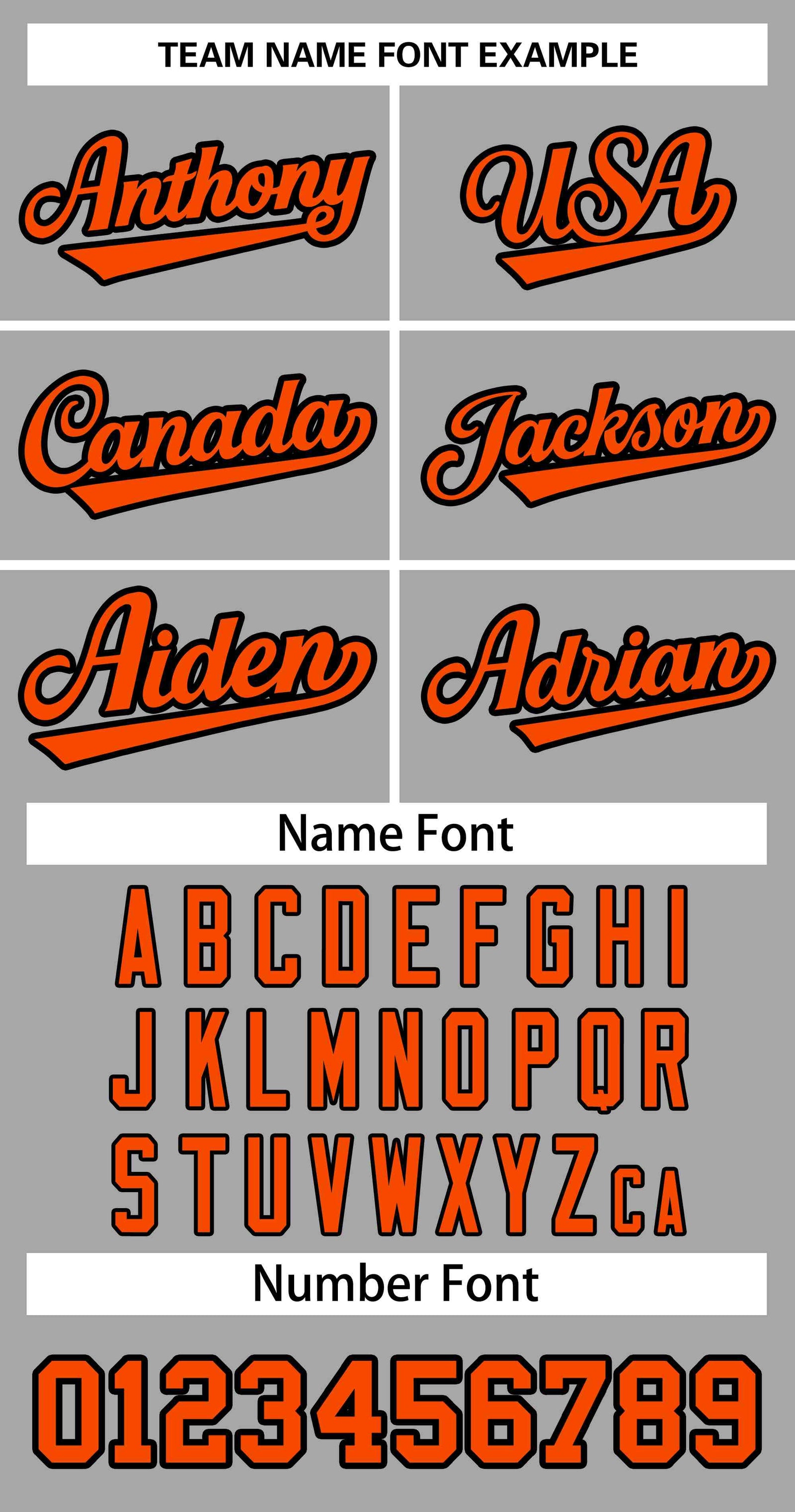 Custom Gray Orange-Black Classic Style Authentic Two-Button Softball Jersey