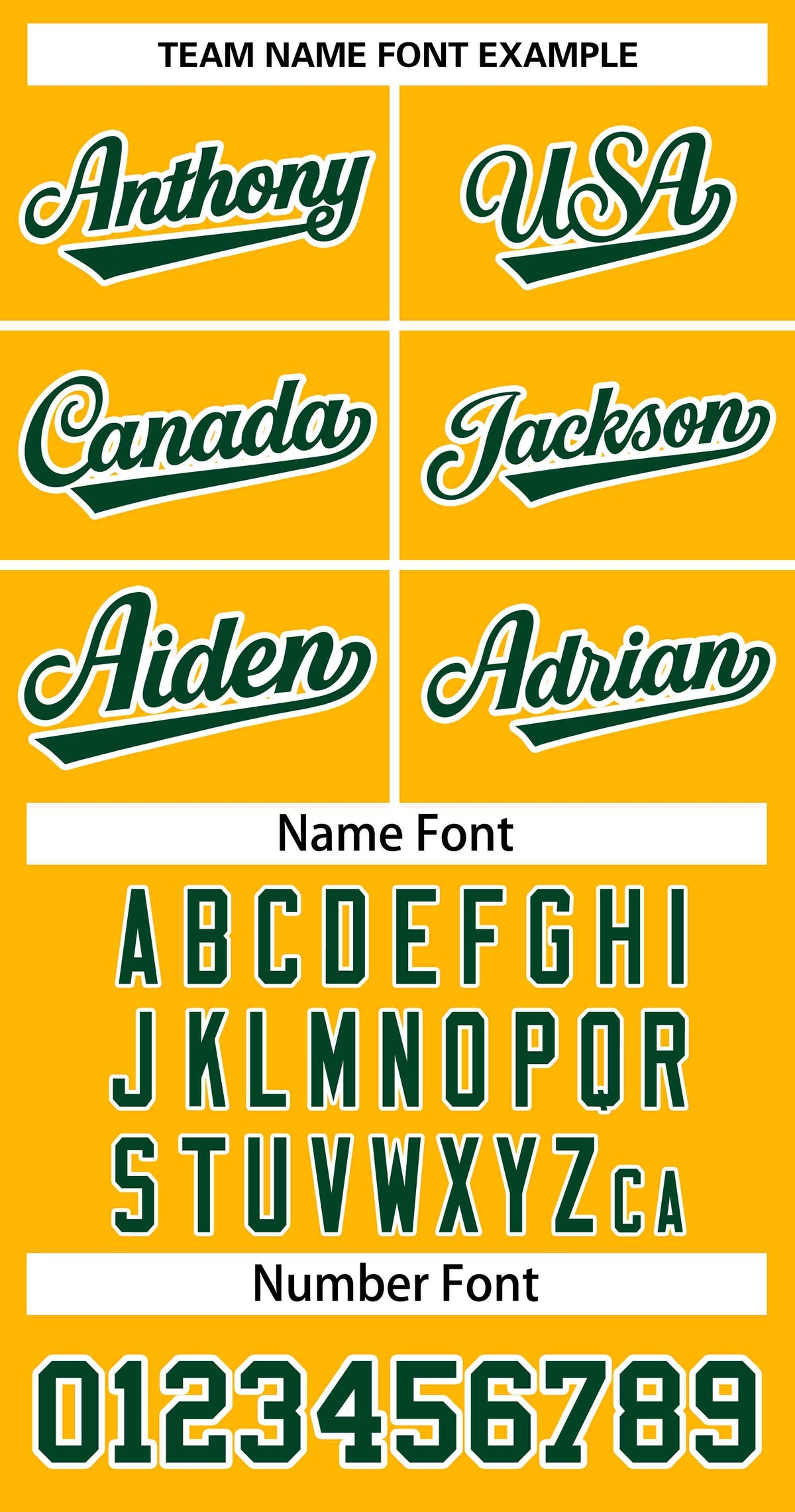 Custom Gold Green-White Classic Style Authentic Two-Button Softball Jersey