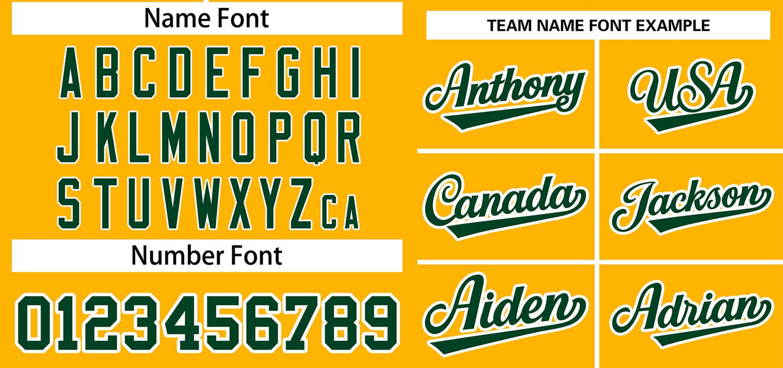 Custom Gold Kelly Green-White Classic Style Authentic Two-Button Softball Jersey