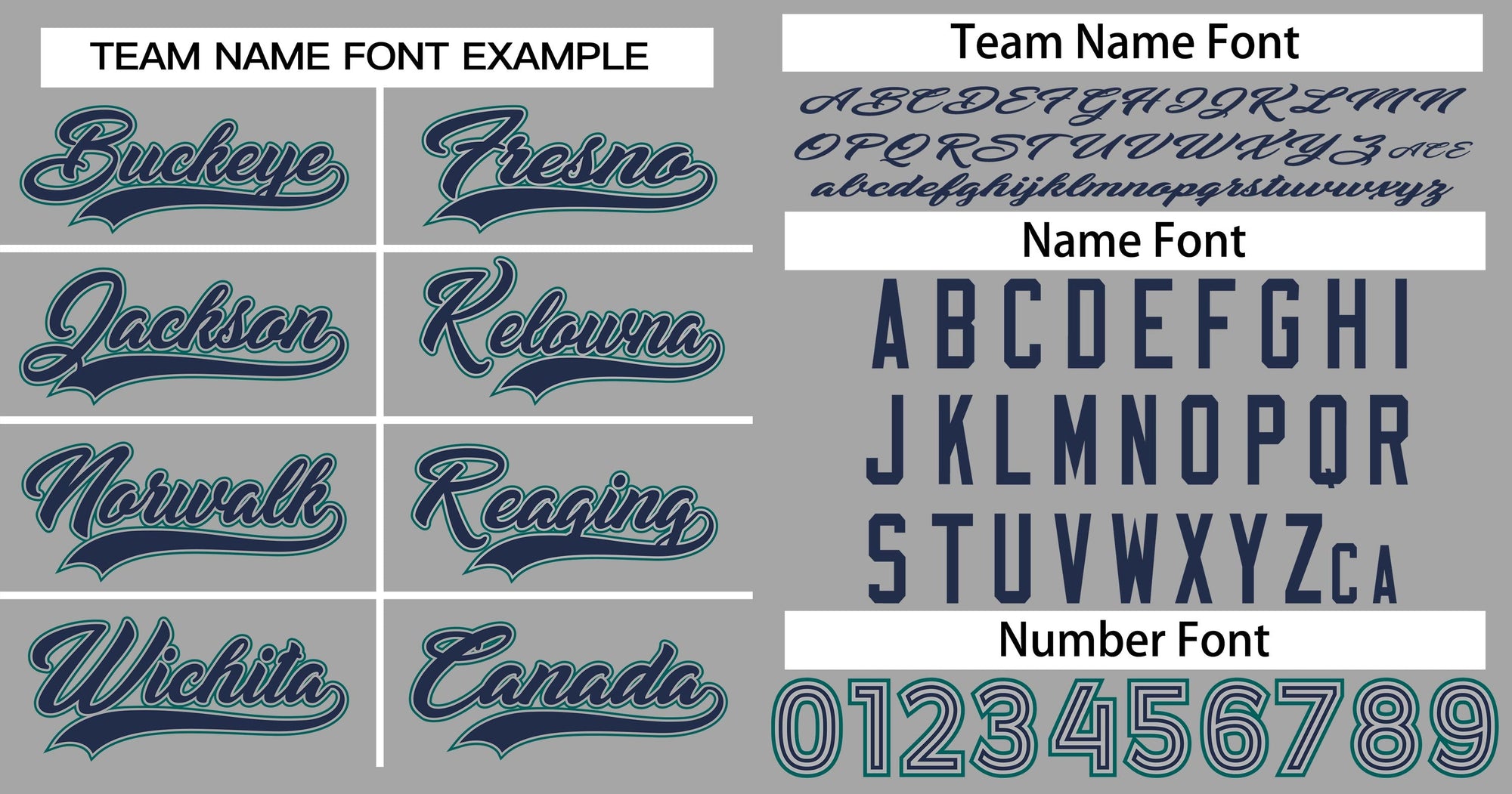 Custom Gray Navy-Aqua Classic Style Authentic Baseball Jersey