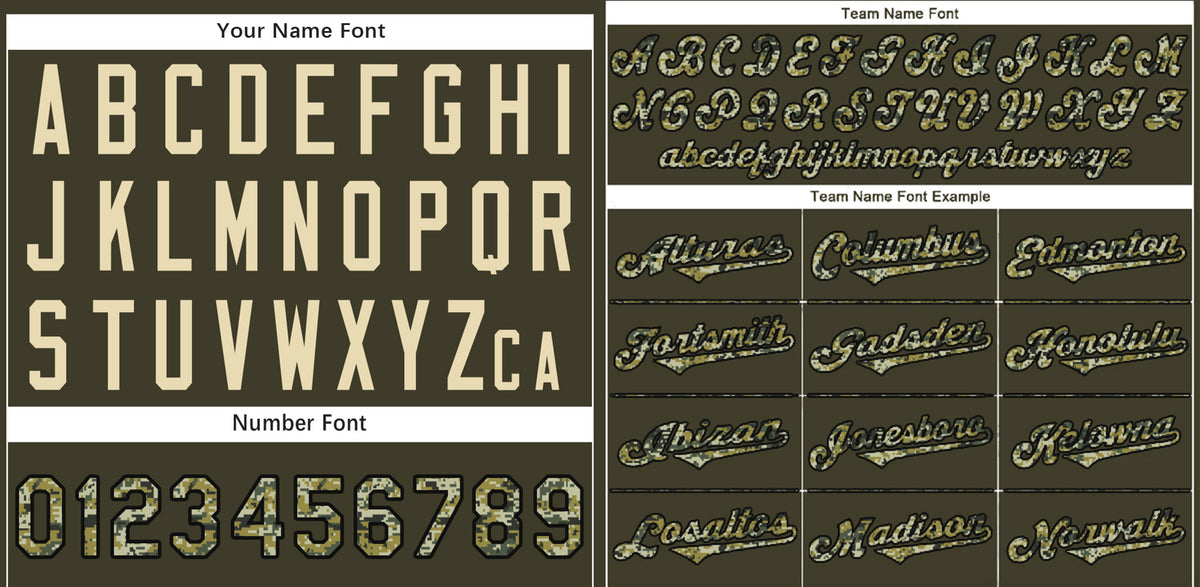 Custom Olive Black Classic Style Authentic Baseball Jersey