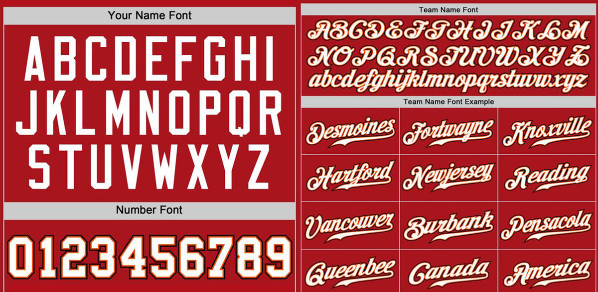 Custom Red White-Black Classic Style Authentic Baseball Jersey