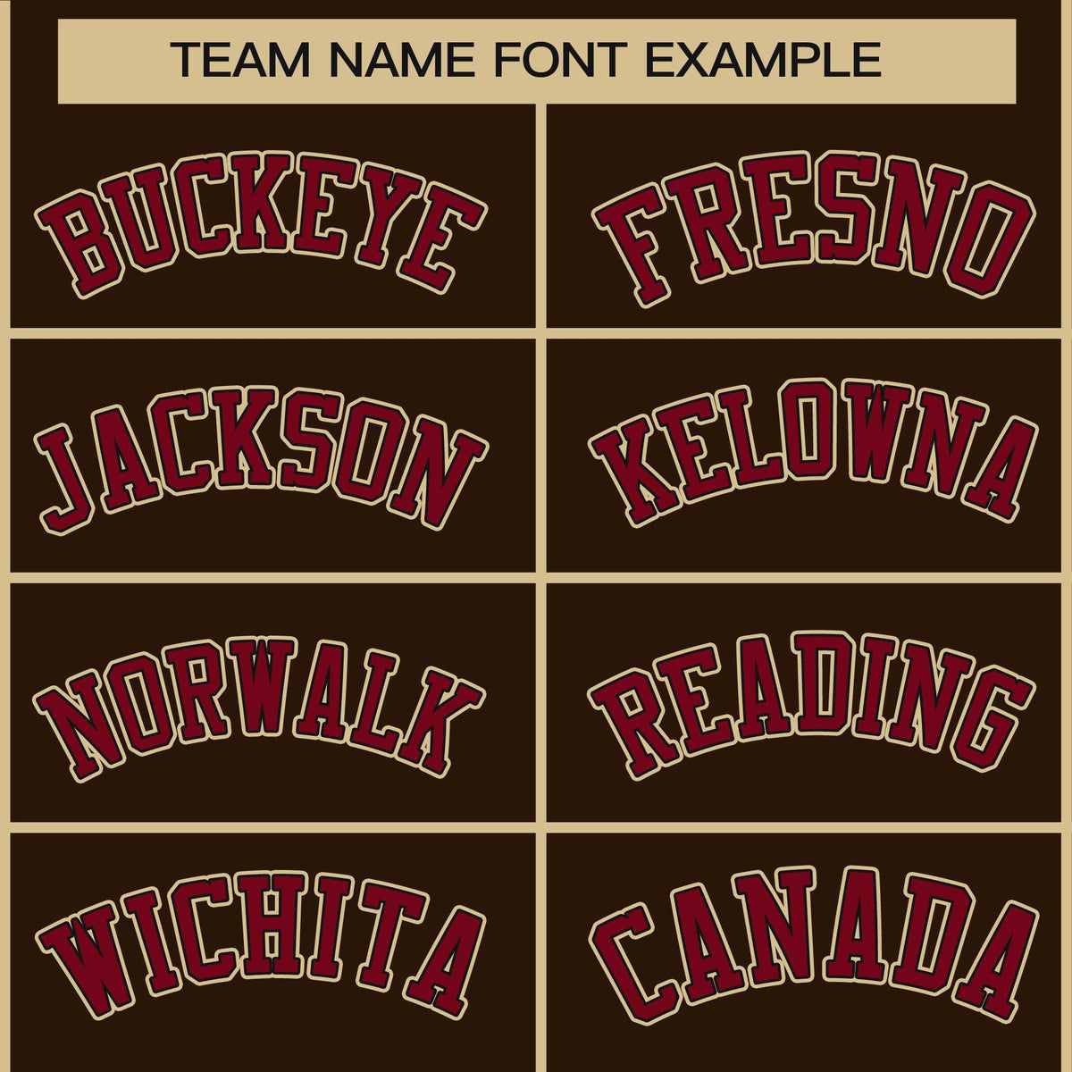 Custom Brown Crimson-Black Classic Style Hockey Jersey