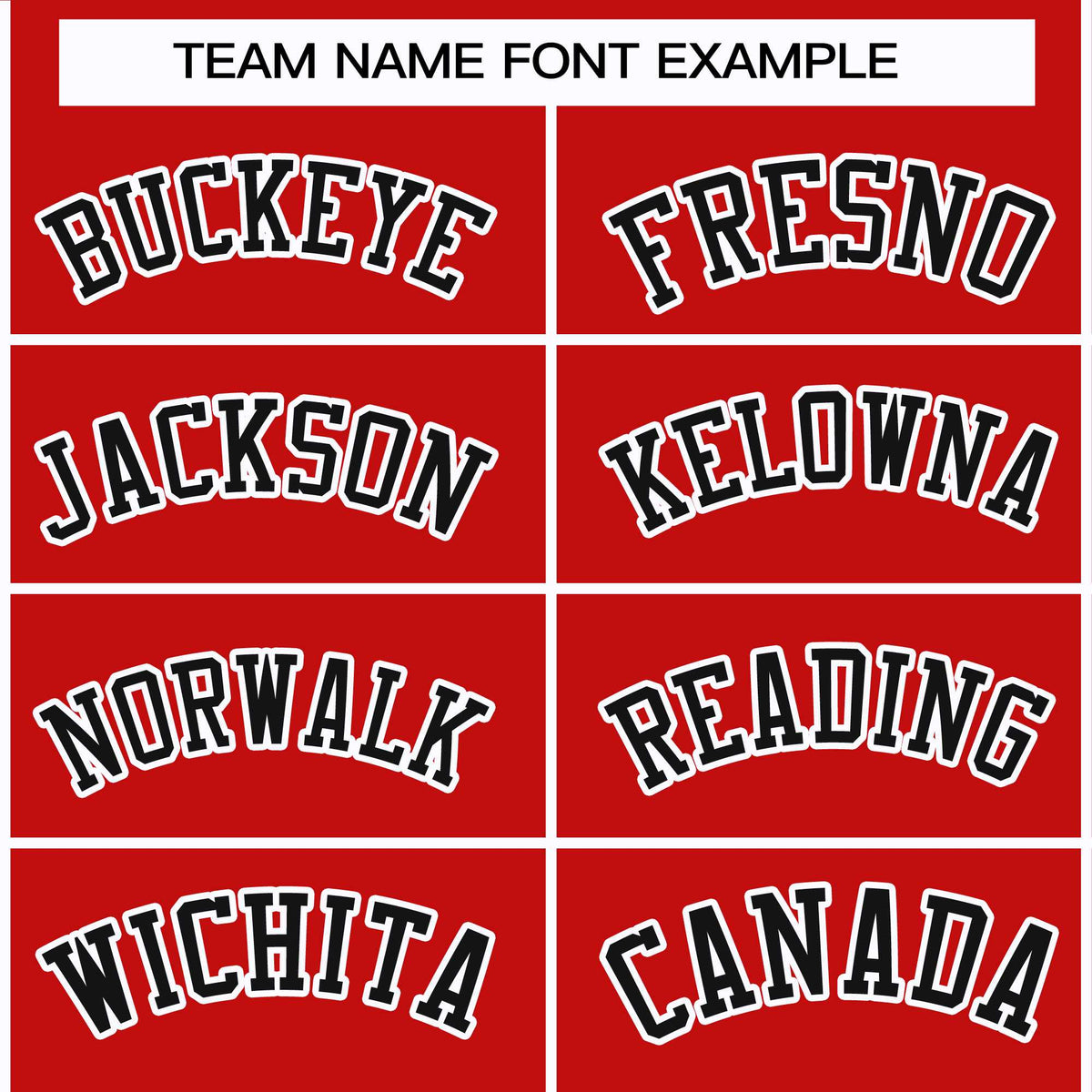 Custom Red Black-White Classic Style Hockey Jersey